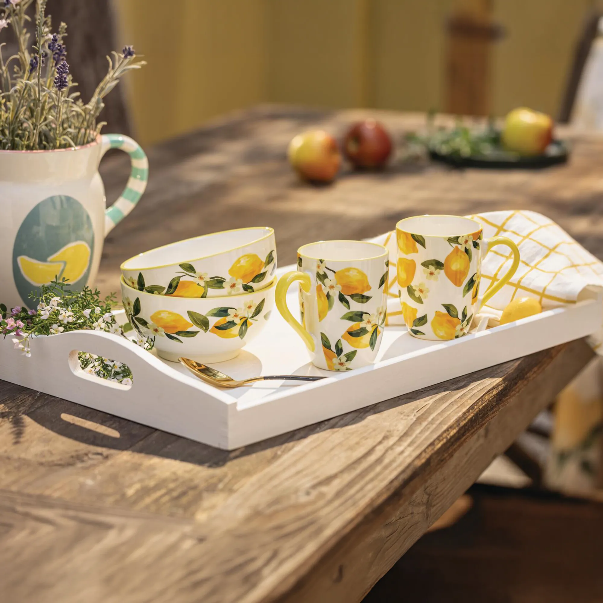 Tasse "Summer Feeling", 2er Set  im Frank Flechtwaren Online Shop für Geschenke-Tipps kaufen