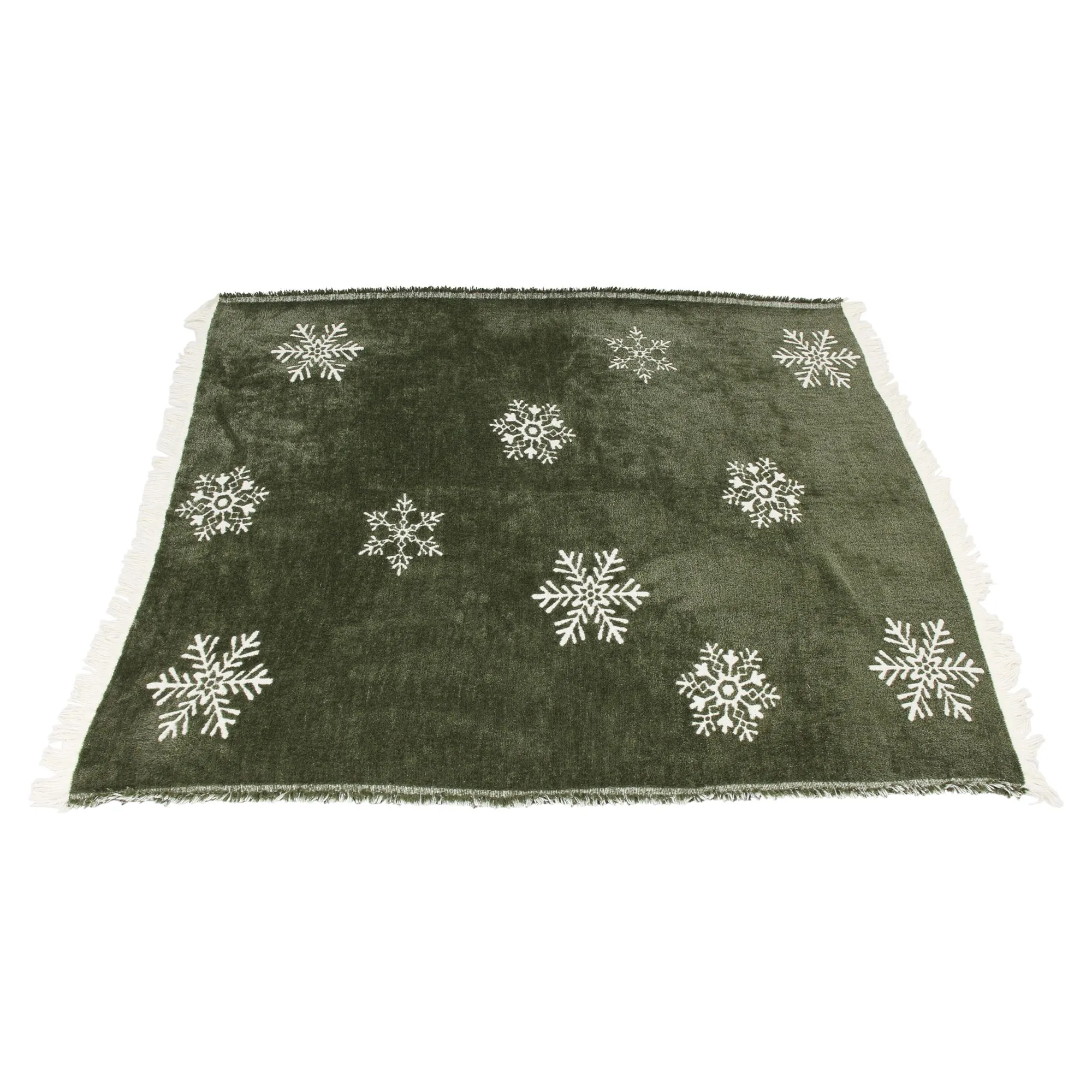 Kuscheldecke "Schneeflocken"  im Frank Flechtwaren Online Shop für Decken &amp; Kuscheldecken kaufen
