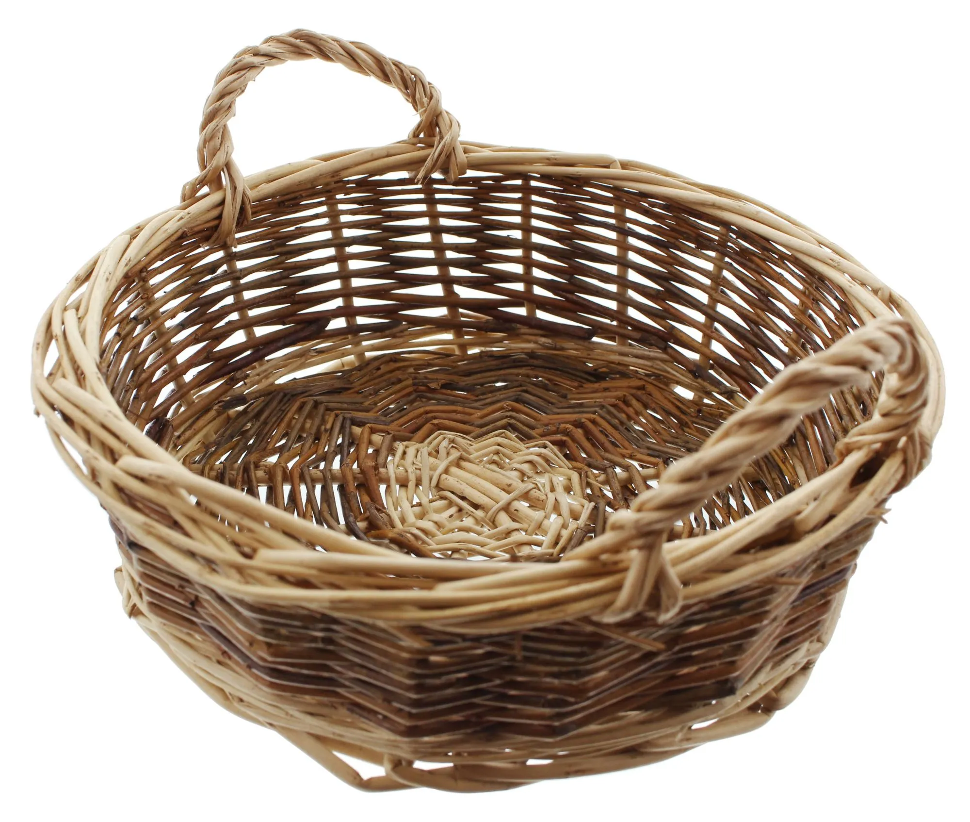 Schale "Natur/Weiß", klein  im Frank Flechtwaren Online Shop für Schalen kaufen