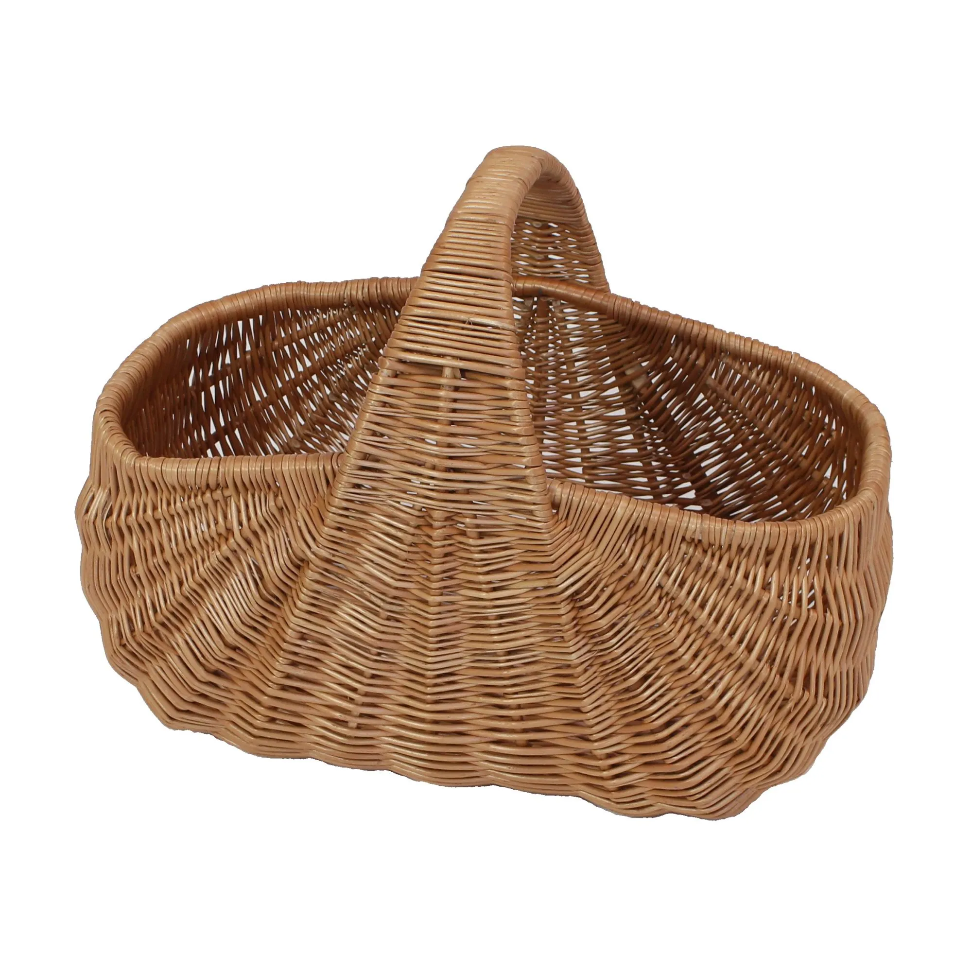 Einkaufskorb "Muschel"  im Frank Flechtwaren Online Shop für Korbwaren: Handmade in Europe kaufen