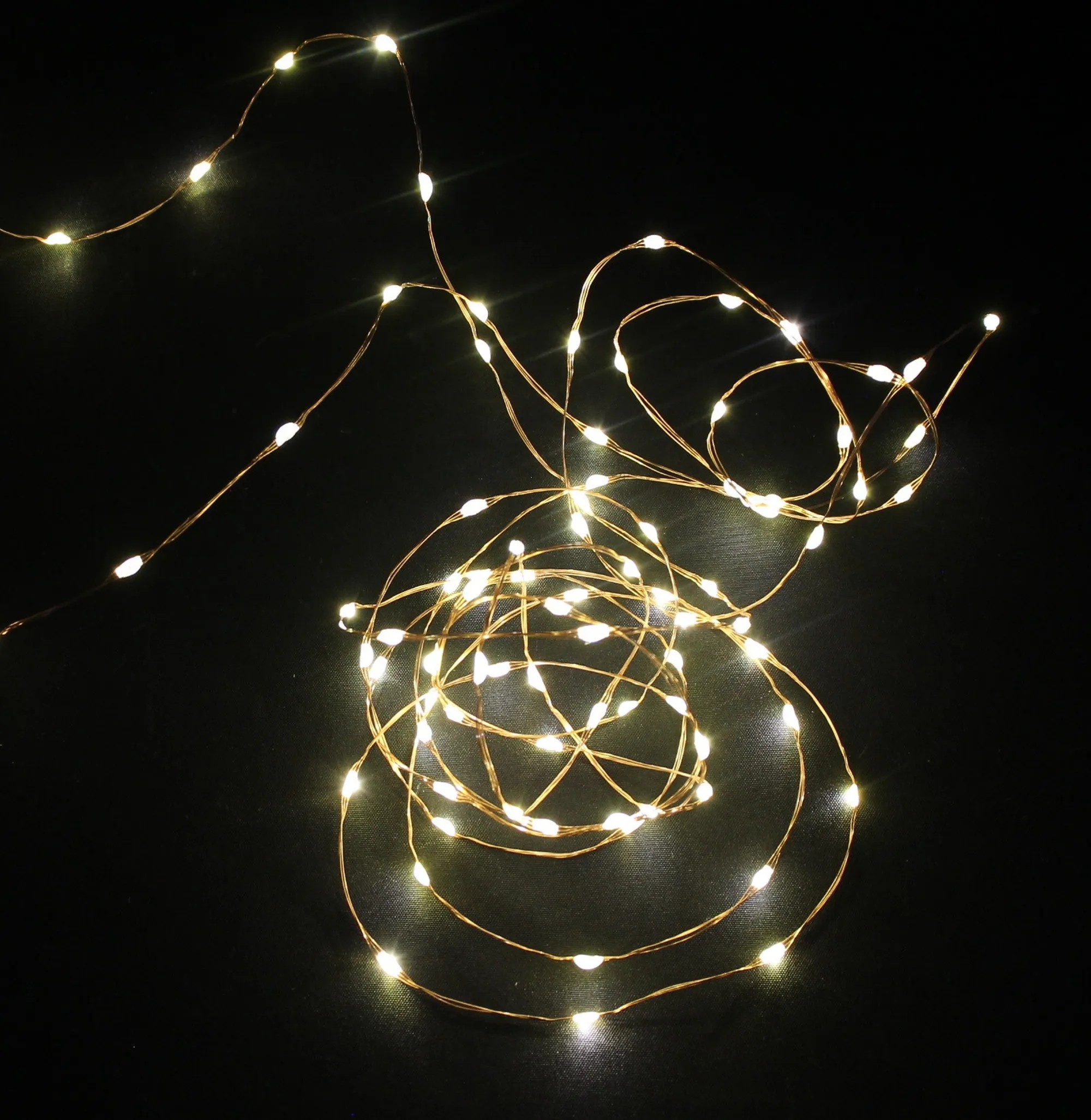 LED-Kupferdraht "Shiny" mit Adapter  im Frank Flechtwaren Online Shop kaufen