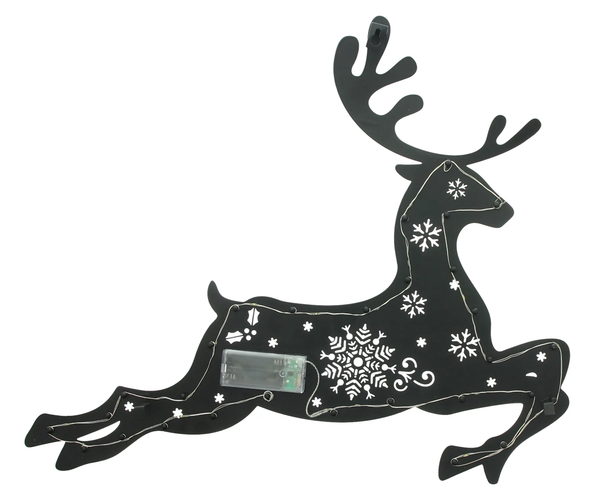 LED-Wanddeko "Rentier"  im Frank Flechtwaren Online Shop für Weihnachtliche Wanddeko kaufen