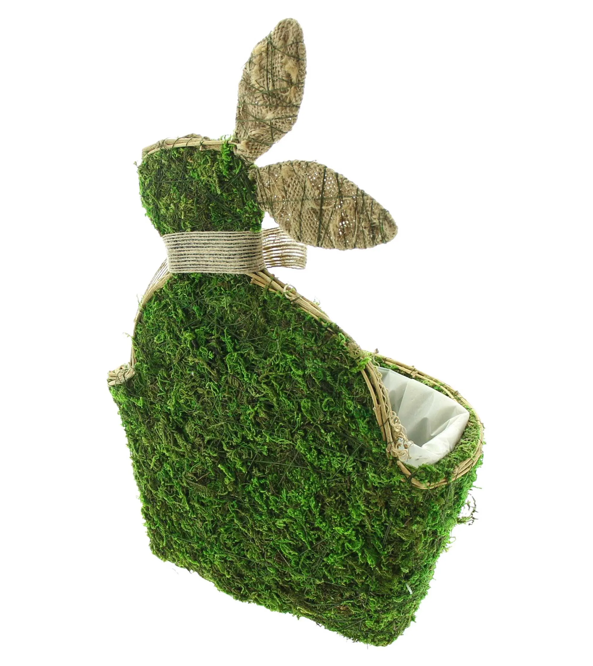 Moospflanzer "Hase"  im Frank Flechtwaren Online Shop für Bunter Ostergarten kaufen