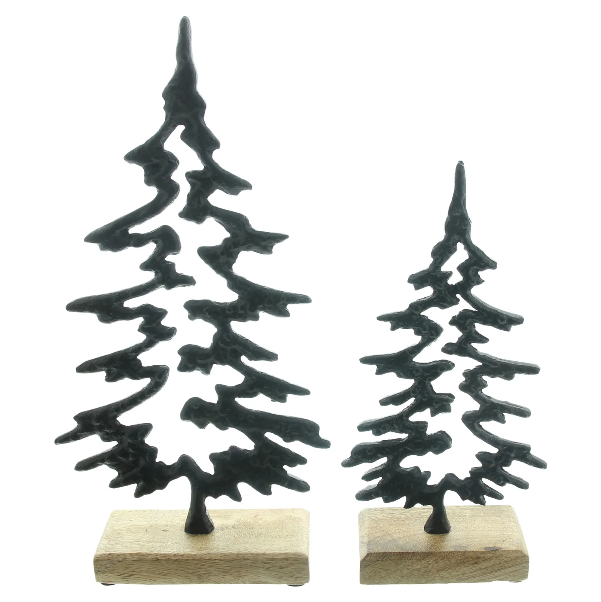 Tanne "Black", 2er Set  im Frank Flechtwaren Online Shop für Tannenbäume kaufen