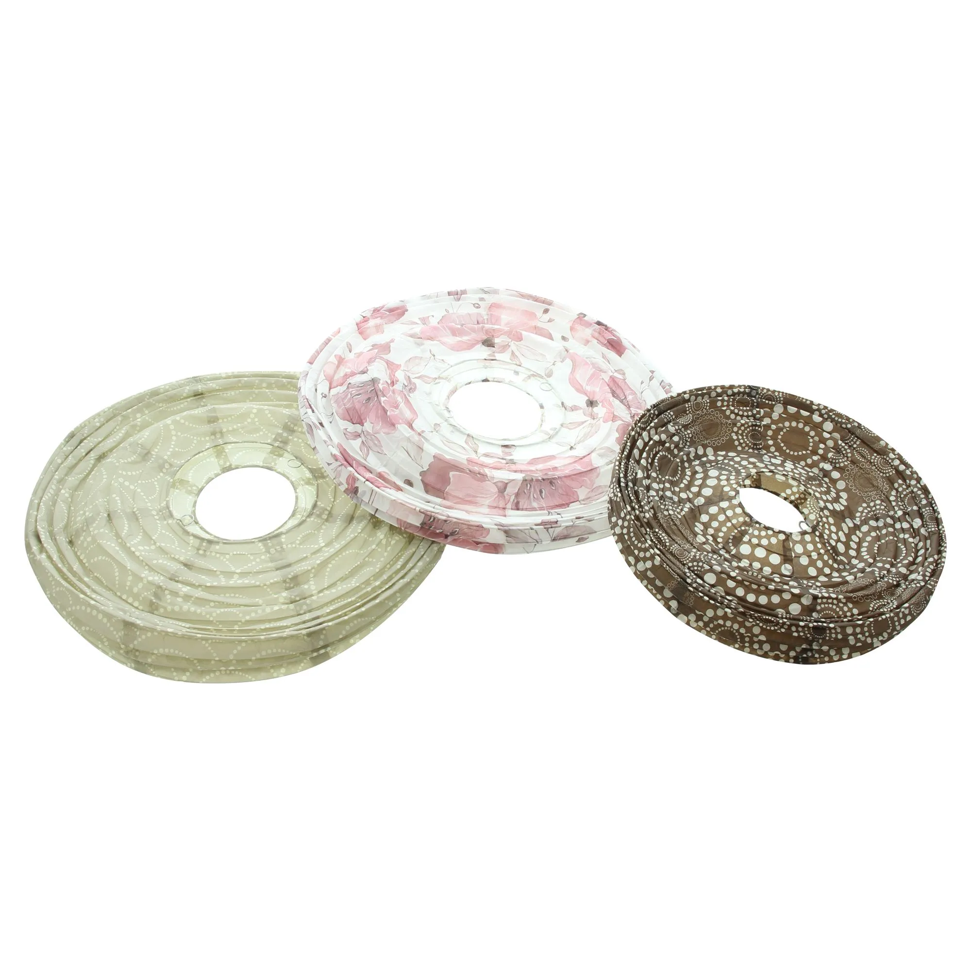 Lampion "Harmony", 3er Set  im Frank Flechtwaren Online Shop für Gartenparty kaufen