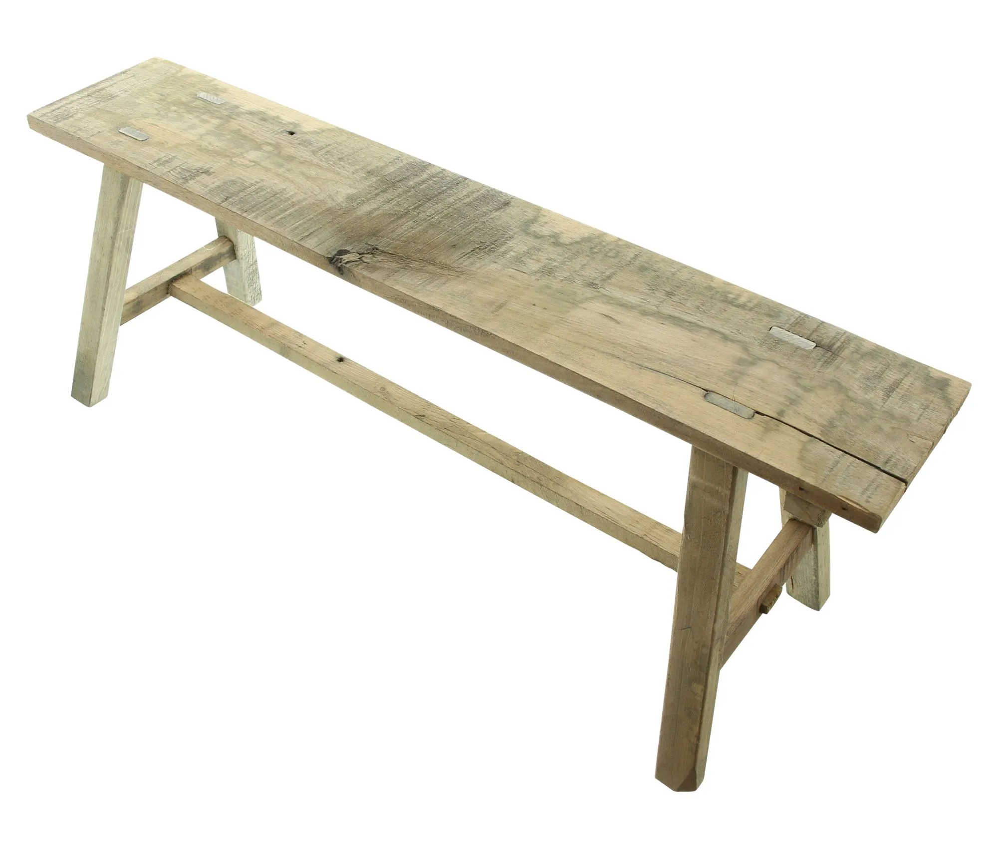 Holzbänkchen "Used-Look"  im Frank Flechtwaren Online Shop für Bunter Ostergarten kaufen
