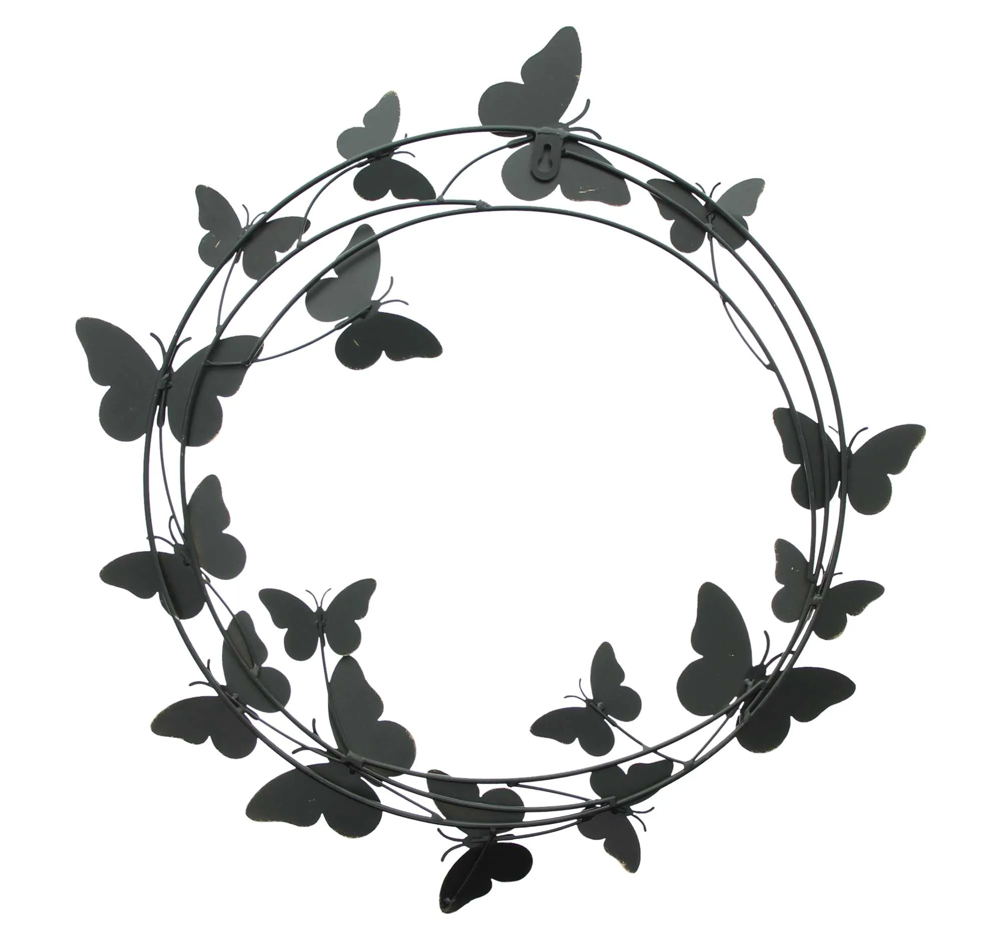 Wanddeko "Schmetterlinge"  im Frank Flechtwaren Online Shop für Black &amp; White kaufen