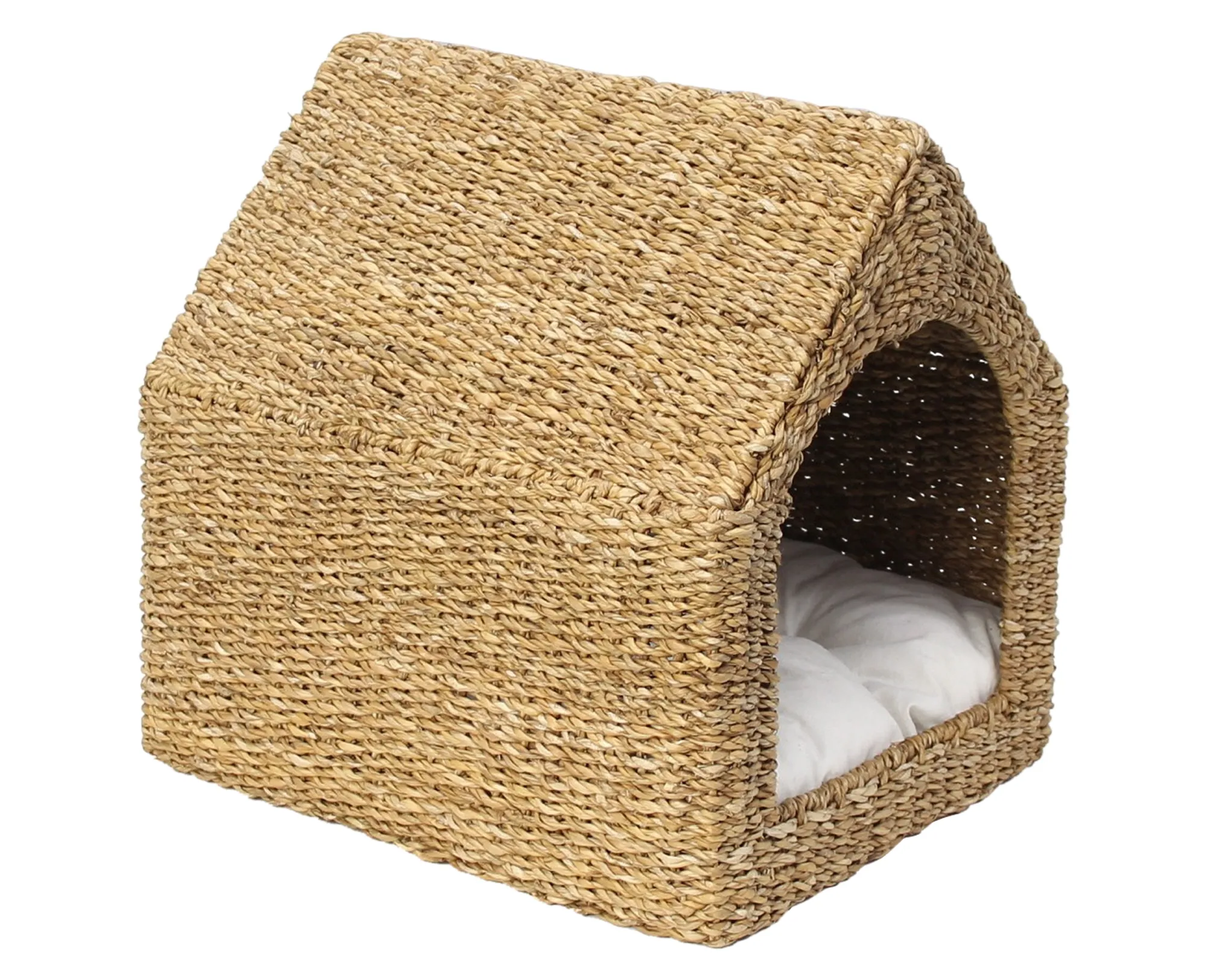 Tierhöhle "Häuschen"  im Frank Flechtwaren Online Shop für Tierkörbe &amp; Tierkissen kaufen