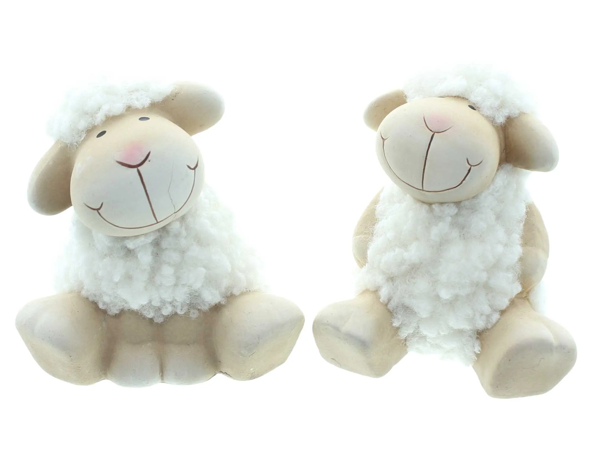 Figur "Schaf", 2er Set  im Frank Flechtwaren Online Shop für Hasen &amp; Co kaufen
