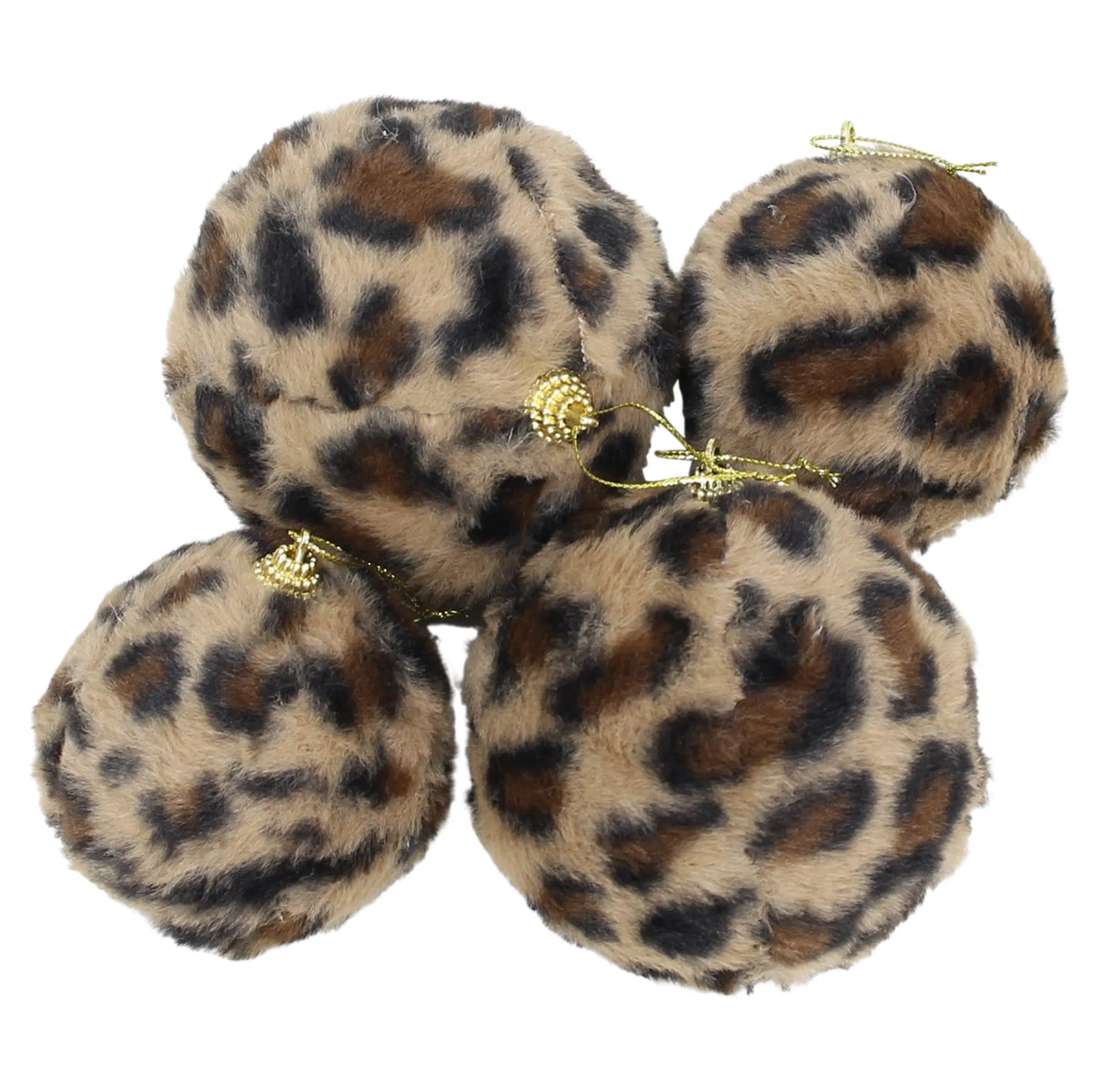 Christbaumkugel "Leo", 4er Set  im Frank Flechtwaren Online Shop für Christbaumkugeln kaufen