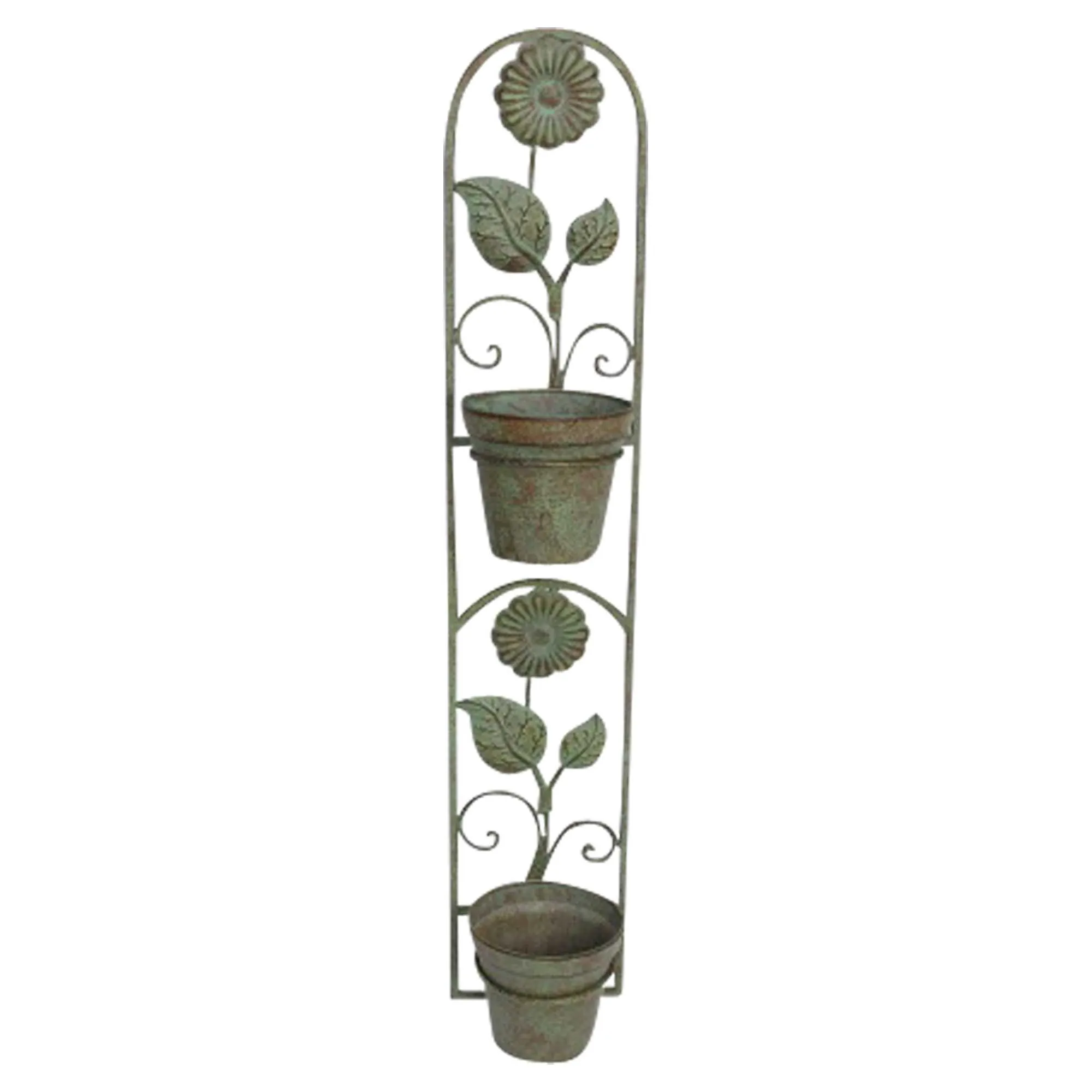 Wandpflanzer "Blumen"  im Frank Flechtwaren Online Shop für Pflanztöpfe kaufen