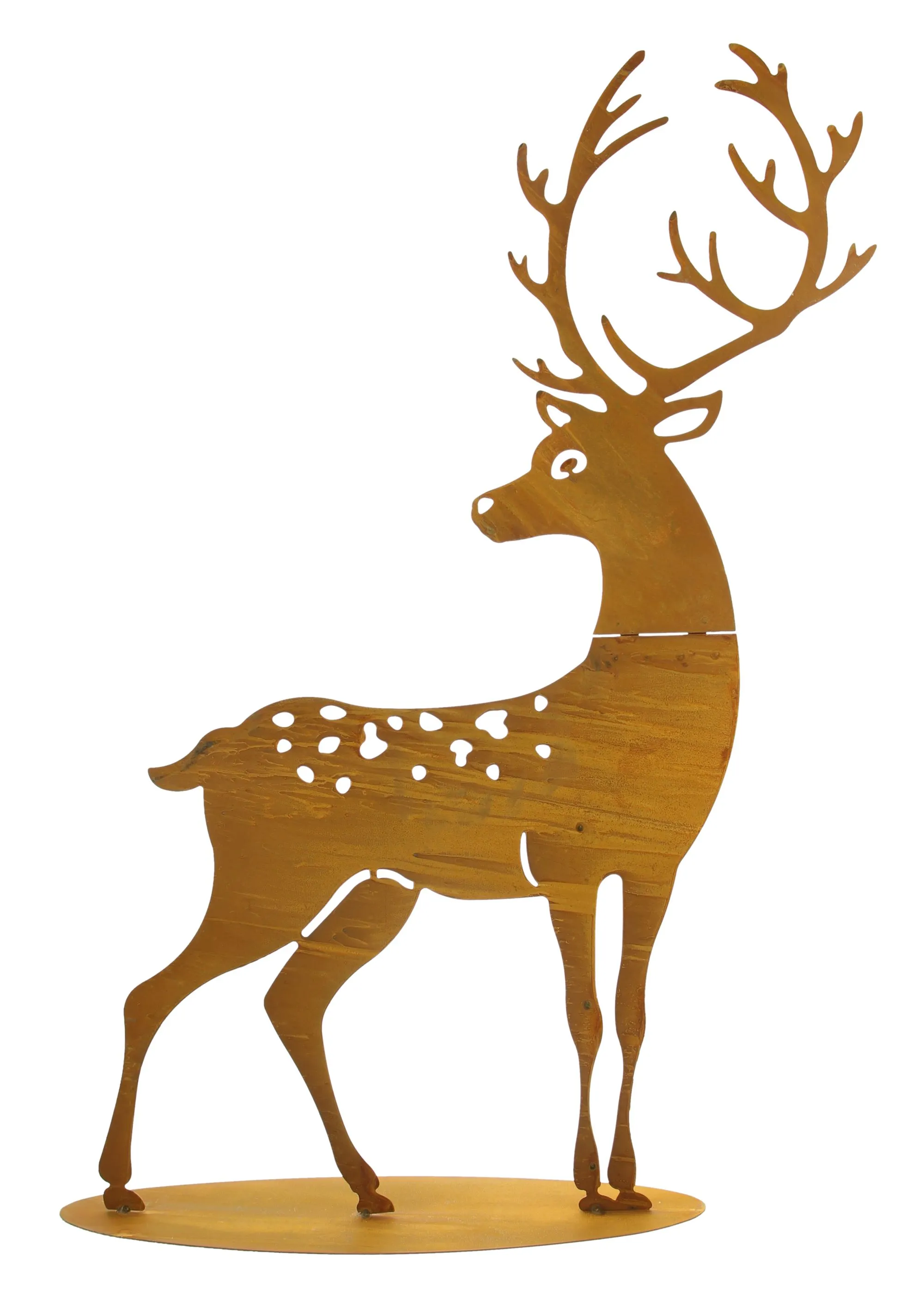 Hirsch "Rost", groß  im Frank Flechtwaren Online Shop für Trendmotiv Hirsch kaufen