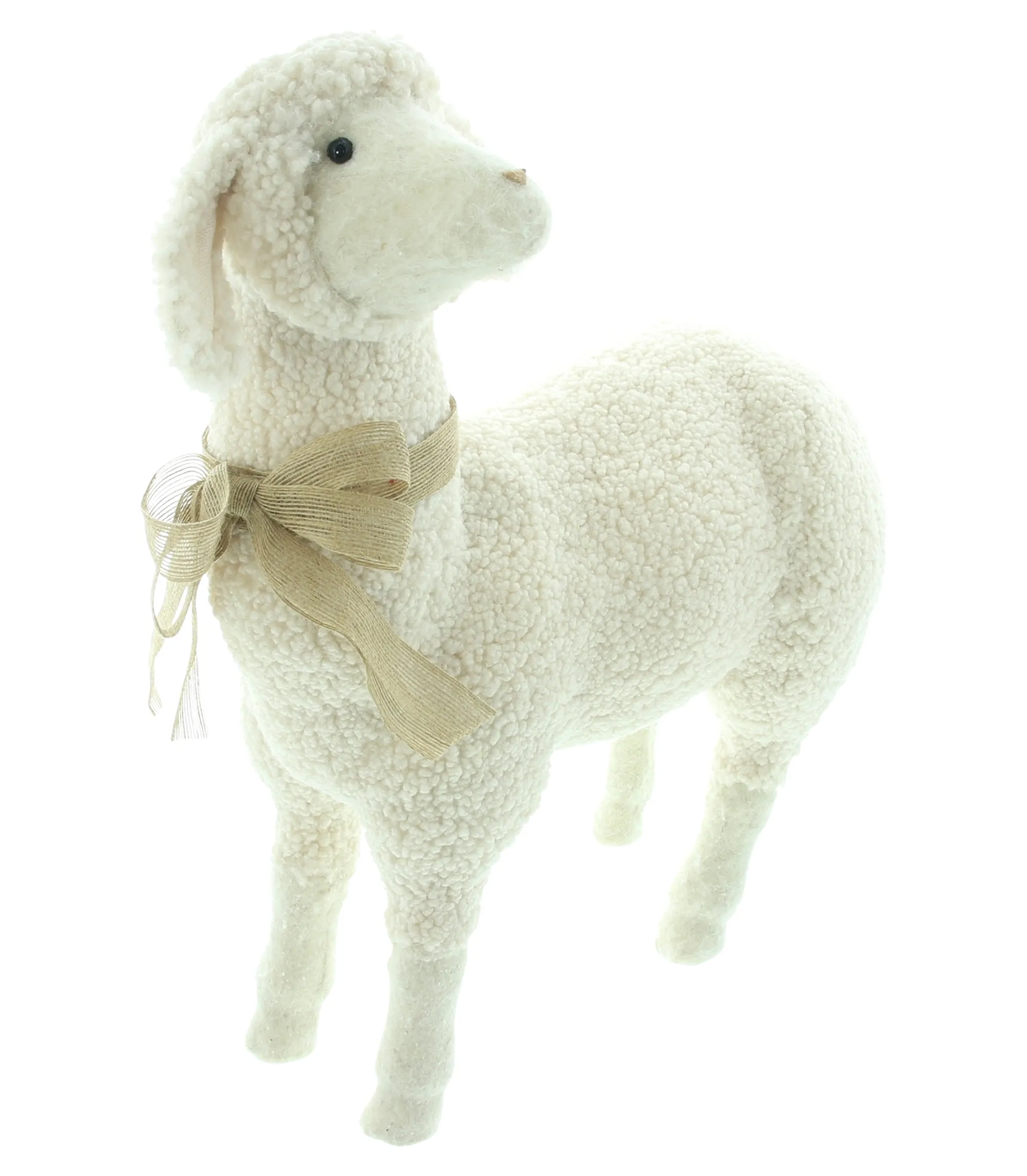 Figur "Schaf", groß  im Frank Flechtwaren Online Shop für Dekofiguren kaufen