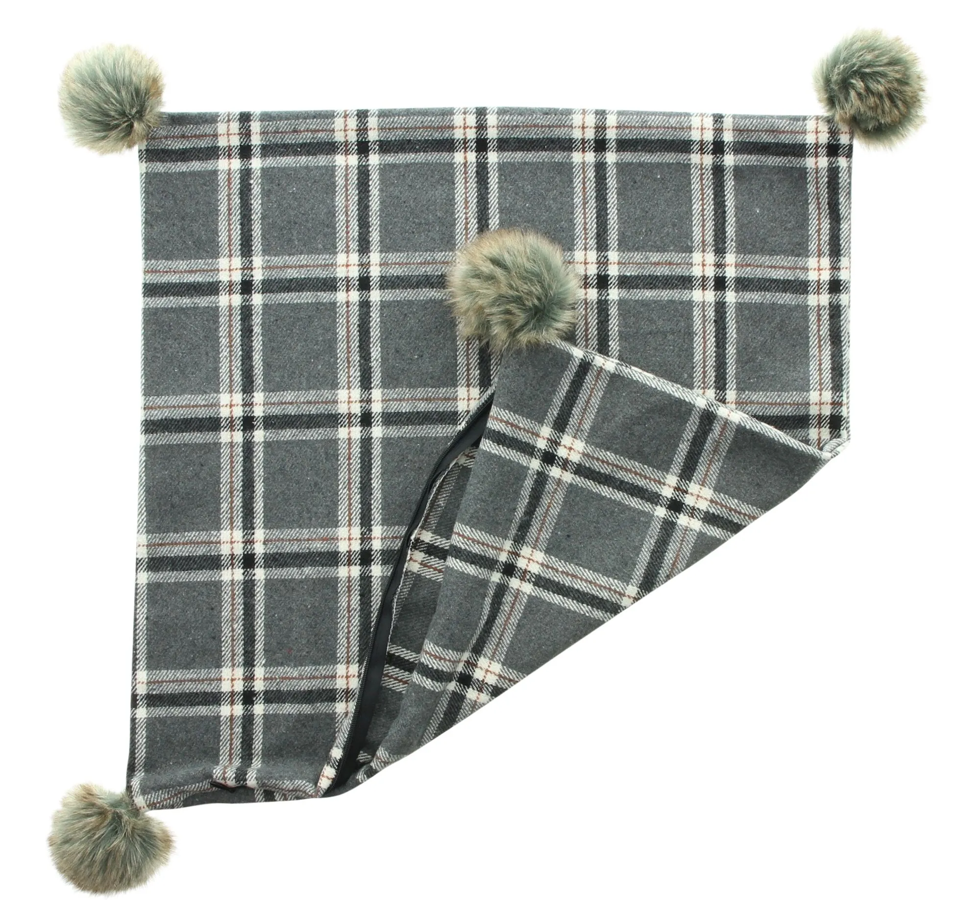 Kissenhülle "Greyish"  im Frank Flechtwaren Online Shop für Chalet kaufen