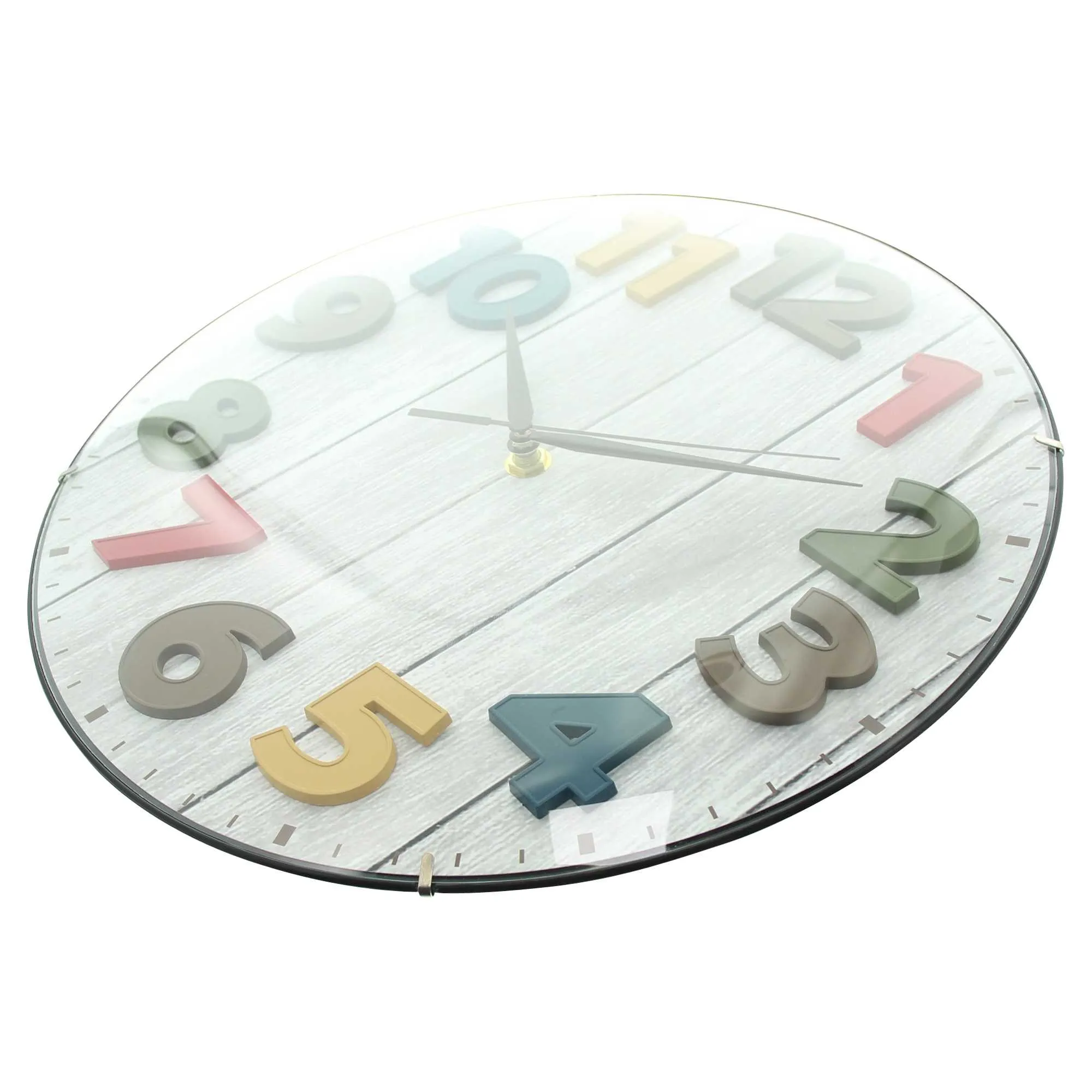 Wanduhr "Colorful"  im Frank Flechtwaren Online Shop für Geschenke-Tipps kaufen