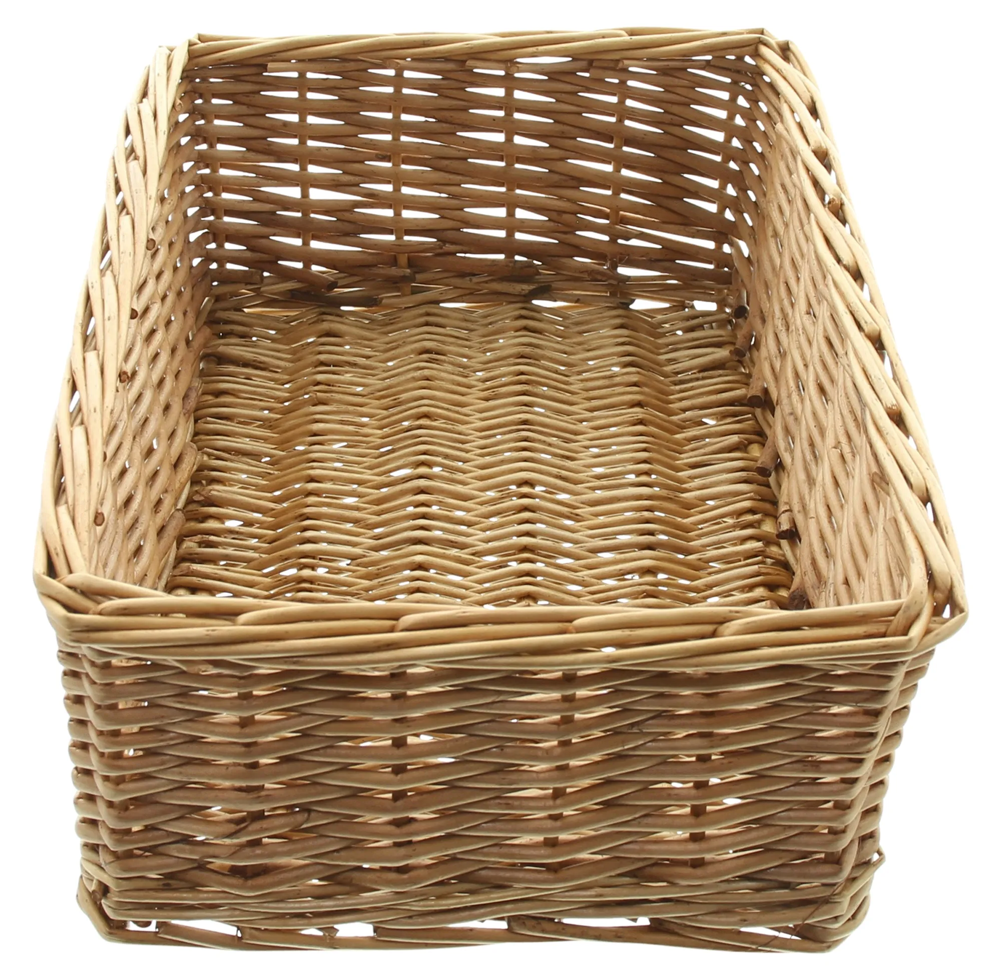 Regalkorb "Natur", klein  im Frank Flechtwaren Online Shop für Ladendeko kaufen