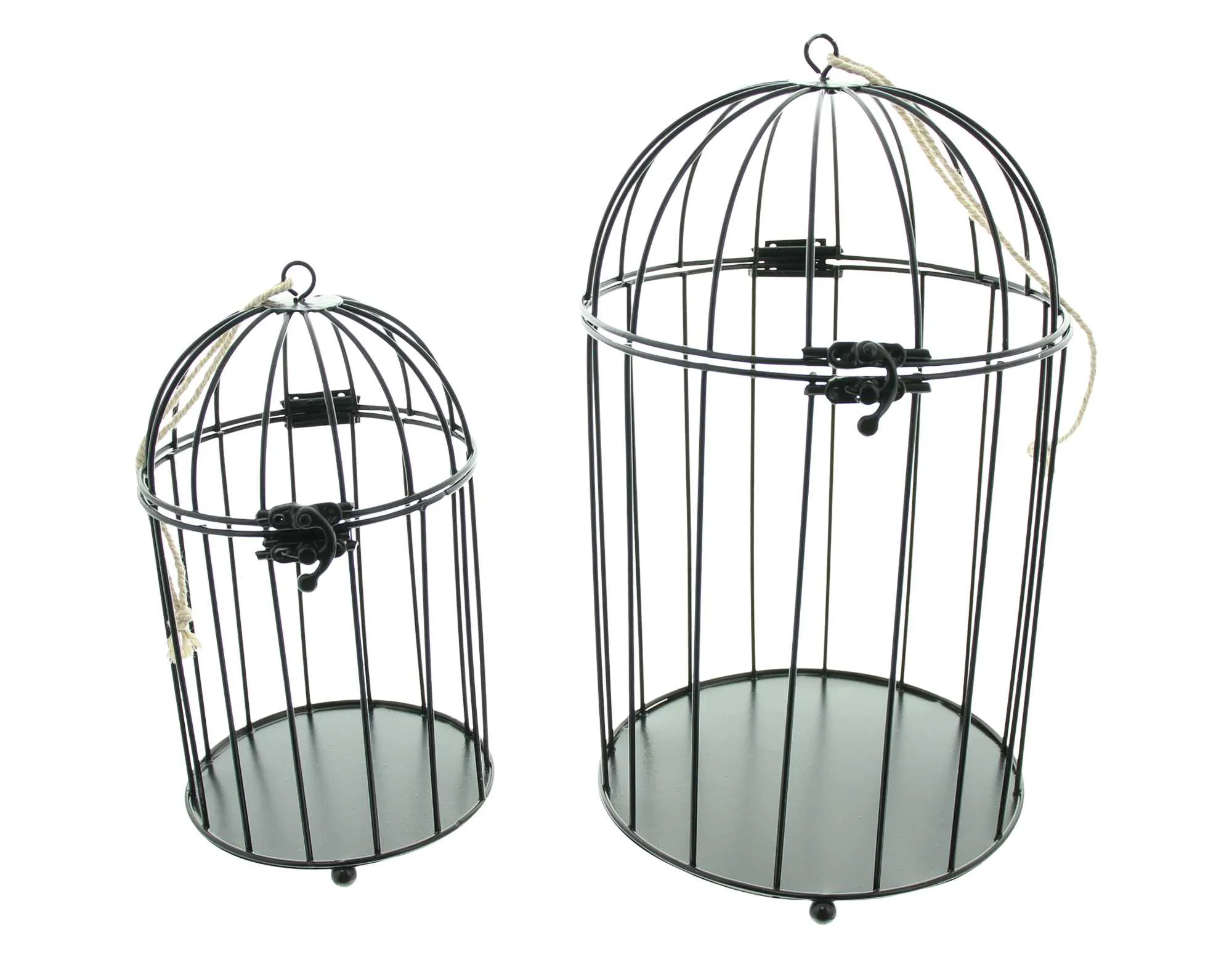 Dekokäfig "Gabbia", 2er Set  im Frank Flechtwaren Online Shop für Dekohänger kaufen