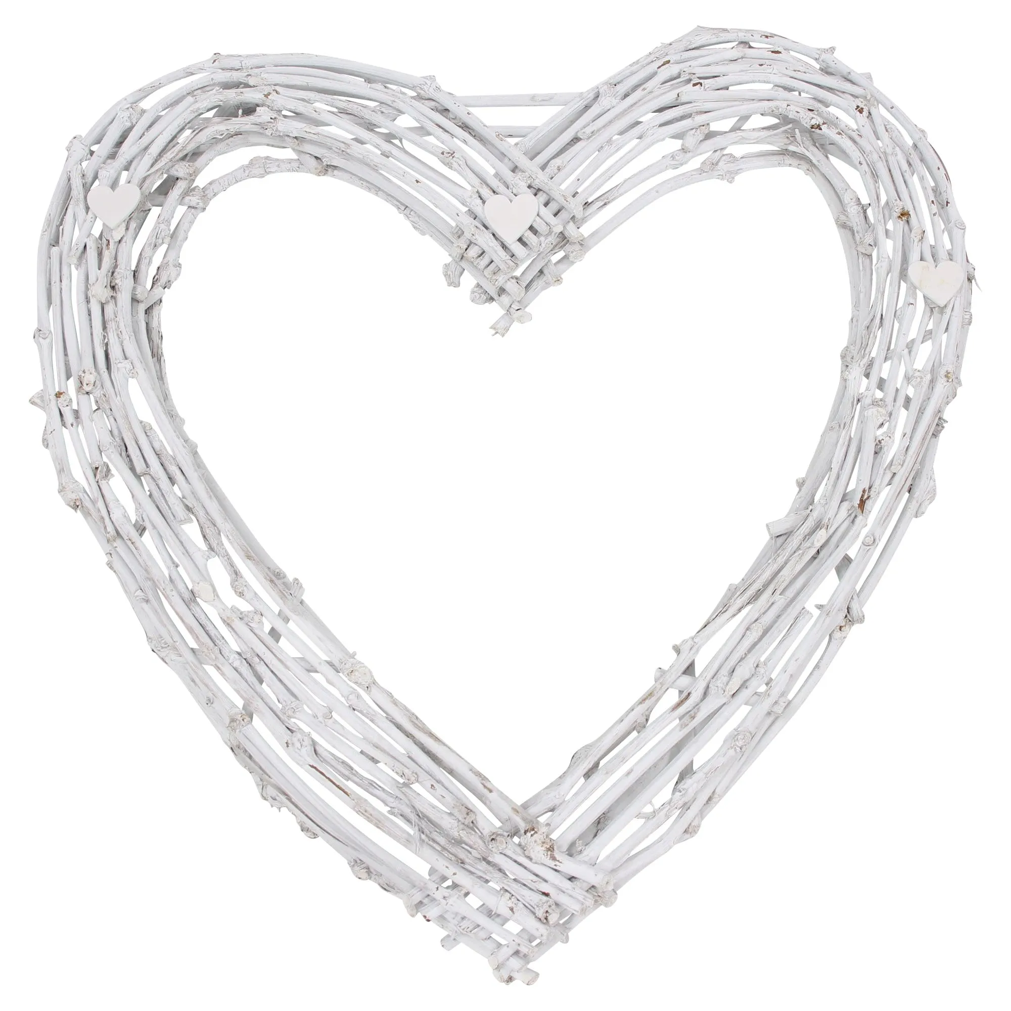Maxiherz "Romance"  im Frank Flechtwaren Online Shop für Herzflattern kaufen