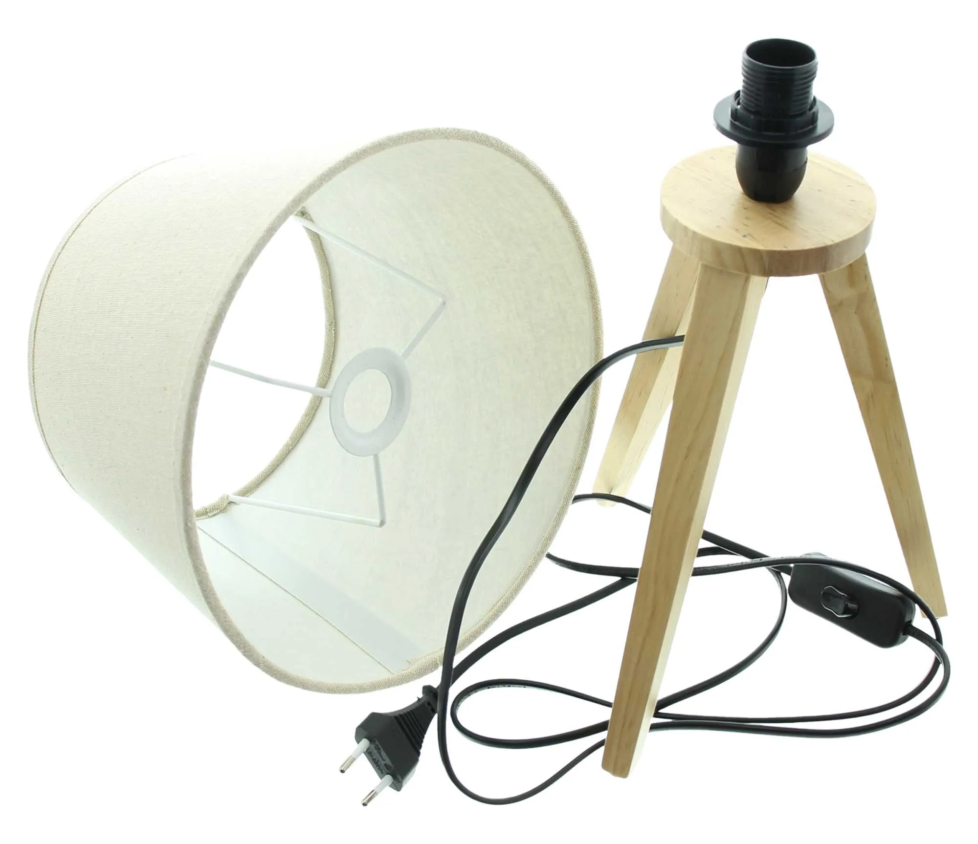 Tischlampe "Nature"  im Frank Flechtwaren Online Shop für Wohnzimmer kaufen