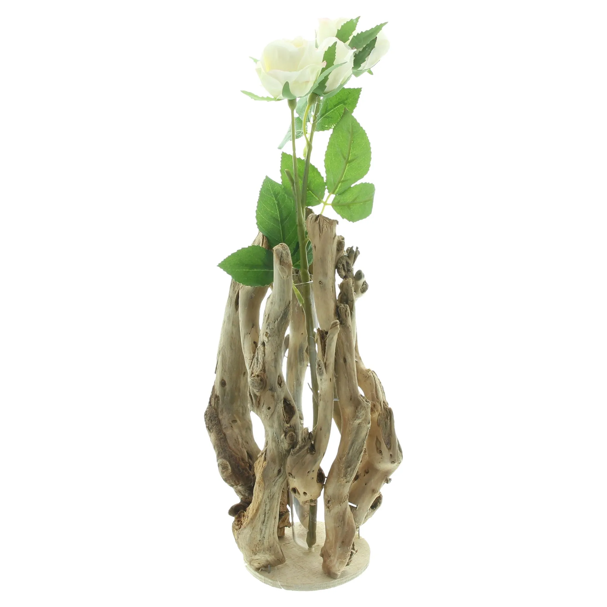 Vase "Wurzelholz"  im Frank Flechtwaren Online Shop für Urlaubsfeeling kaufen