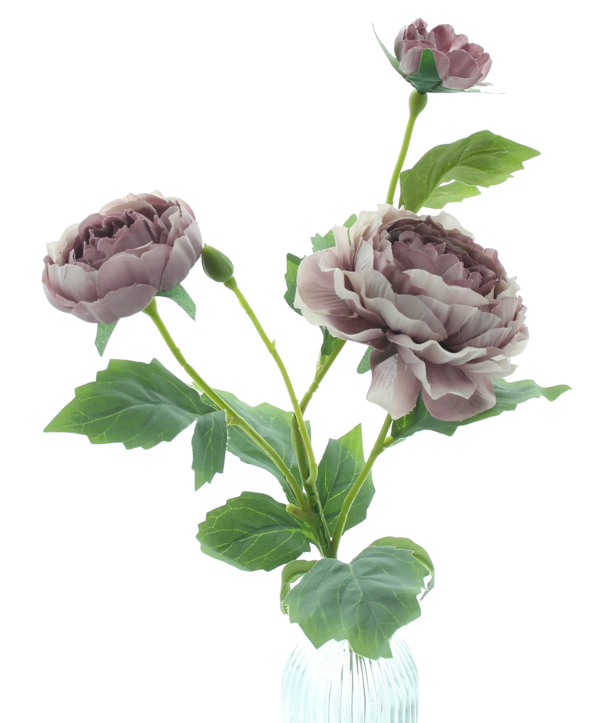 Kunstblume "Pfingstrosen" in Vase  im Frank Flechtwaren Online Shop für Kunstpflanzen kaufen