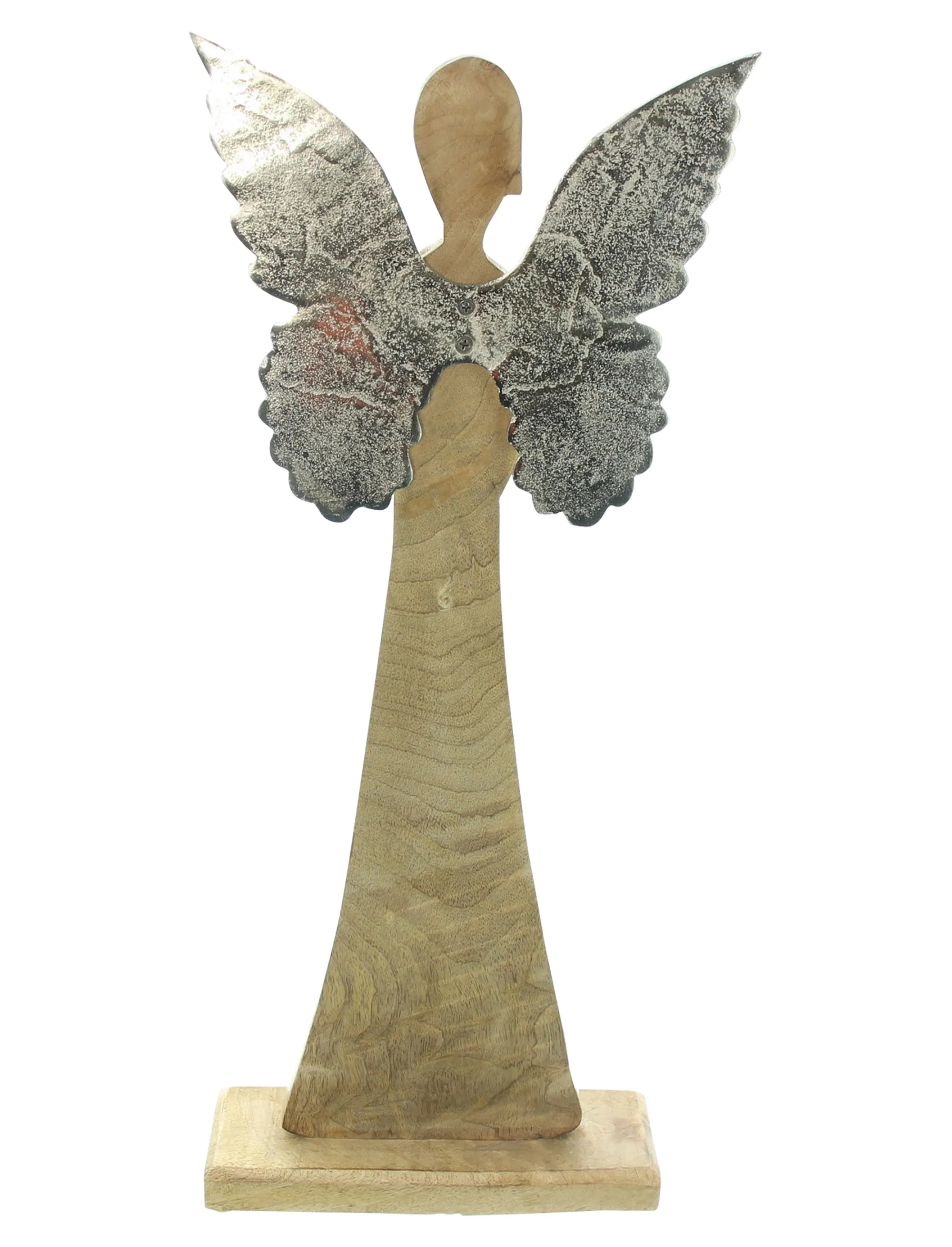 Engel "Silver Star"  im Frank Flechtwaren Online Shop für Dekofiguren kaufen