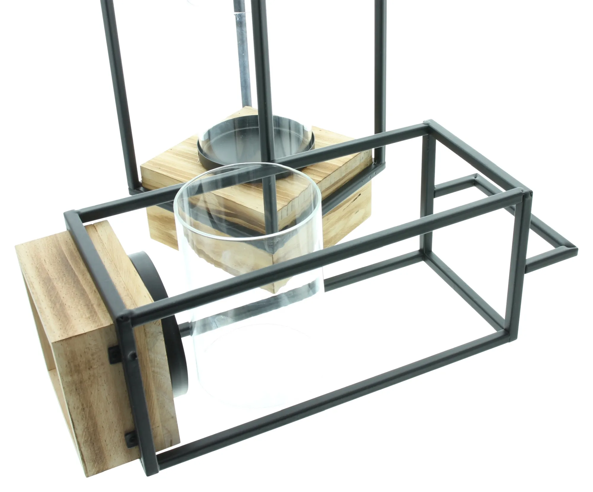 Laterne "Industrial Modern", 2er Set  im Frank Flechtwaren Online Shop für Laternen kaufen