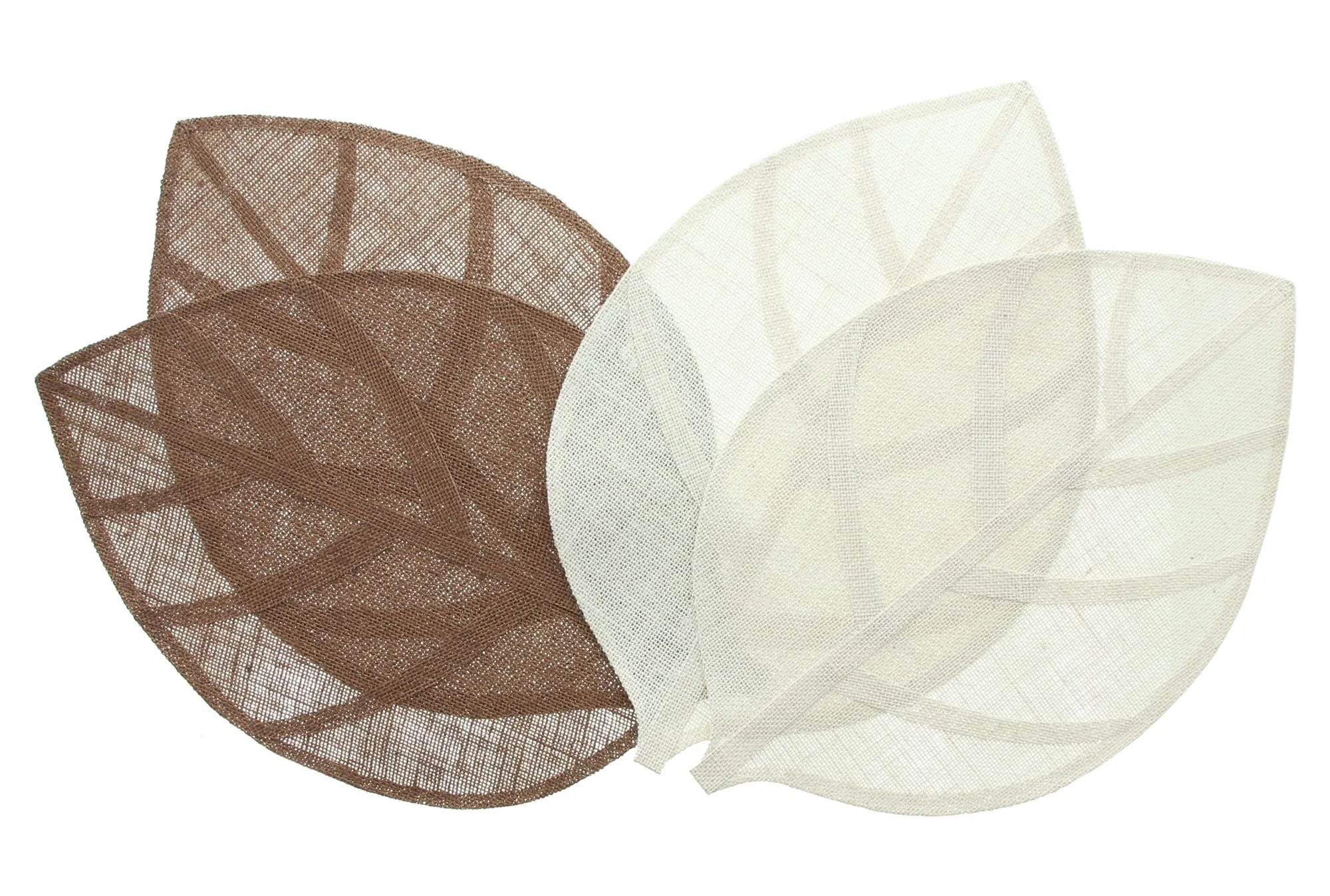 Platzmatte "Blatt", 4er Set  im Frank Flechtwaren Online Shop für Waldspaziergang kaufen
