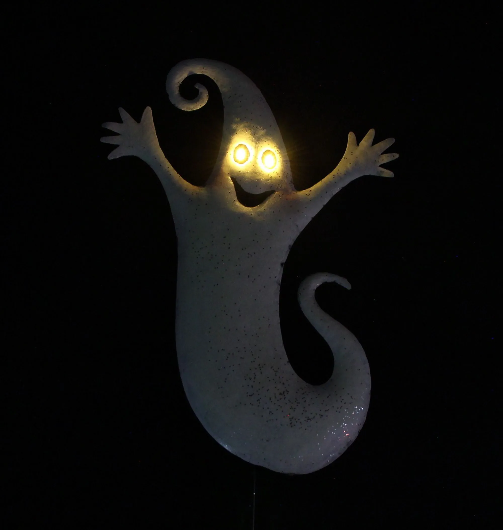 LED-Stecker "Gespenst"  im Frank Flechtwaren Online Shop für Halloween kaufen