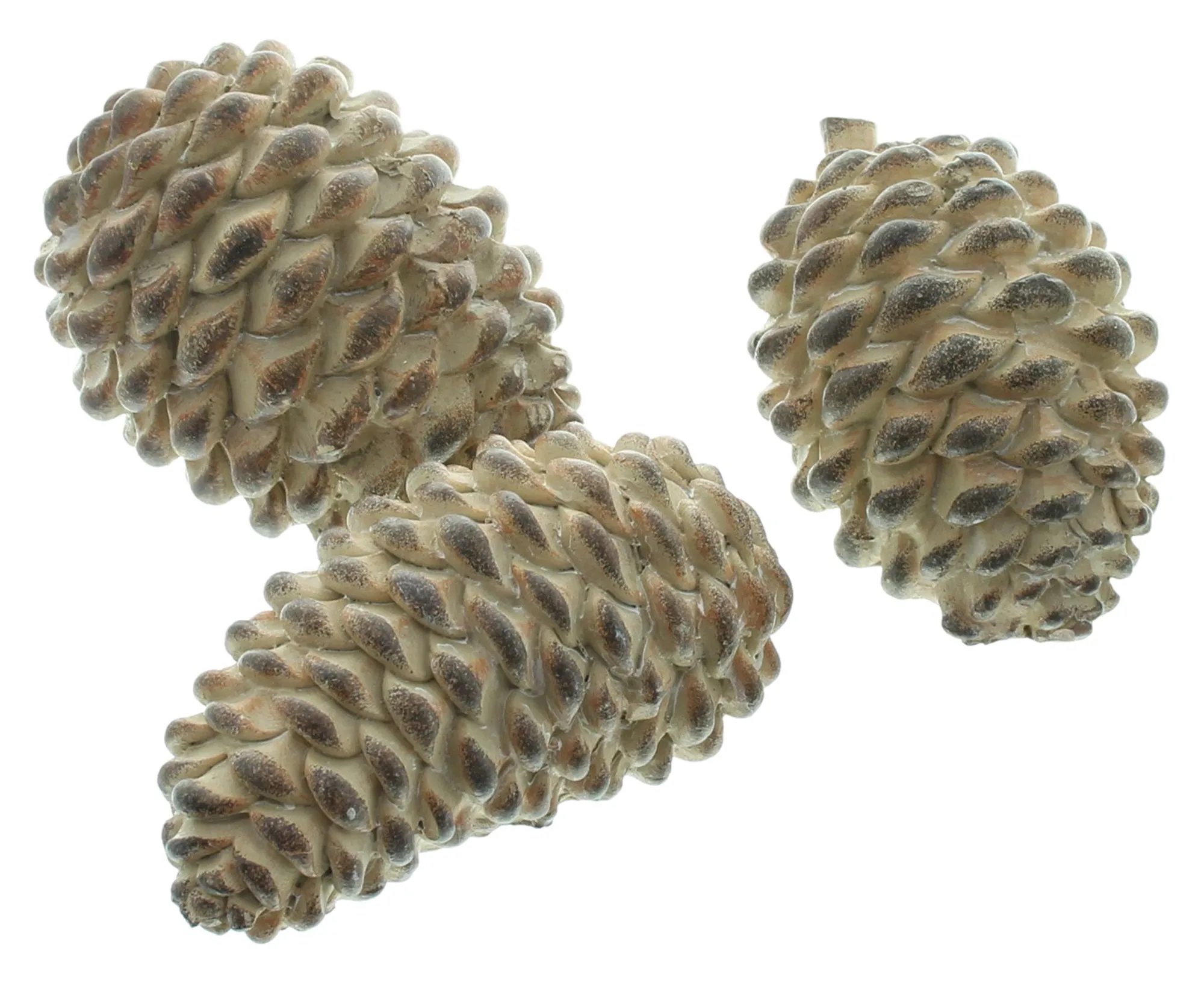 Deko-Zapfen "Natural", 3er Set  im Frank Flechtwaren Online Shop kaufen