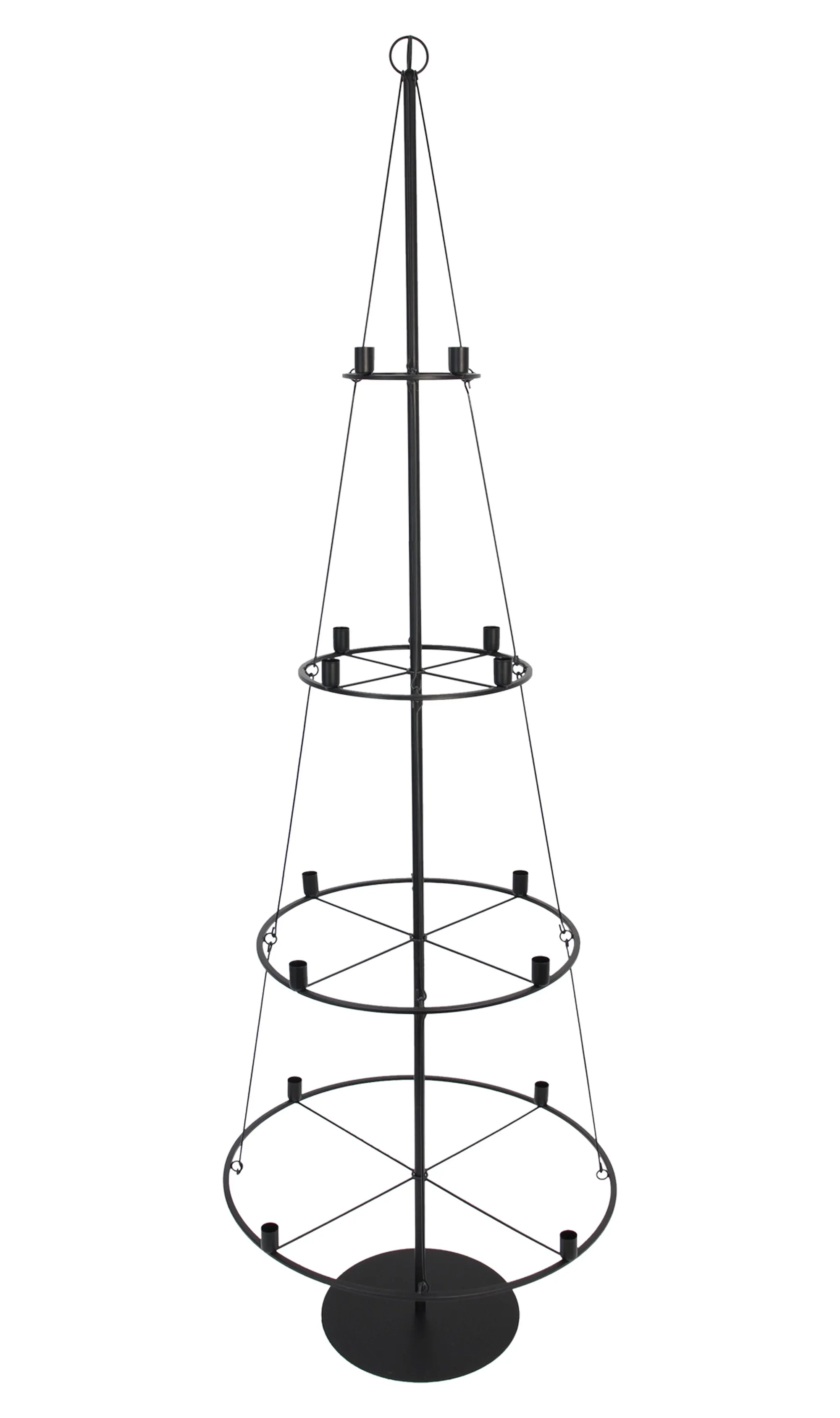 Metallbaum "Pyramide", groß  im Frank Flechtwaren Online Shop für Tannenbäume kaufen