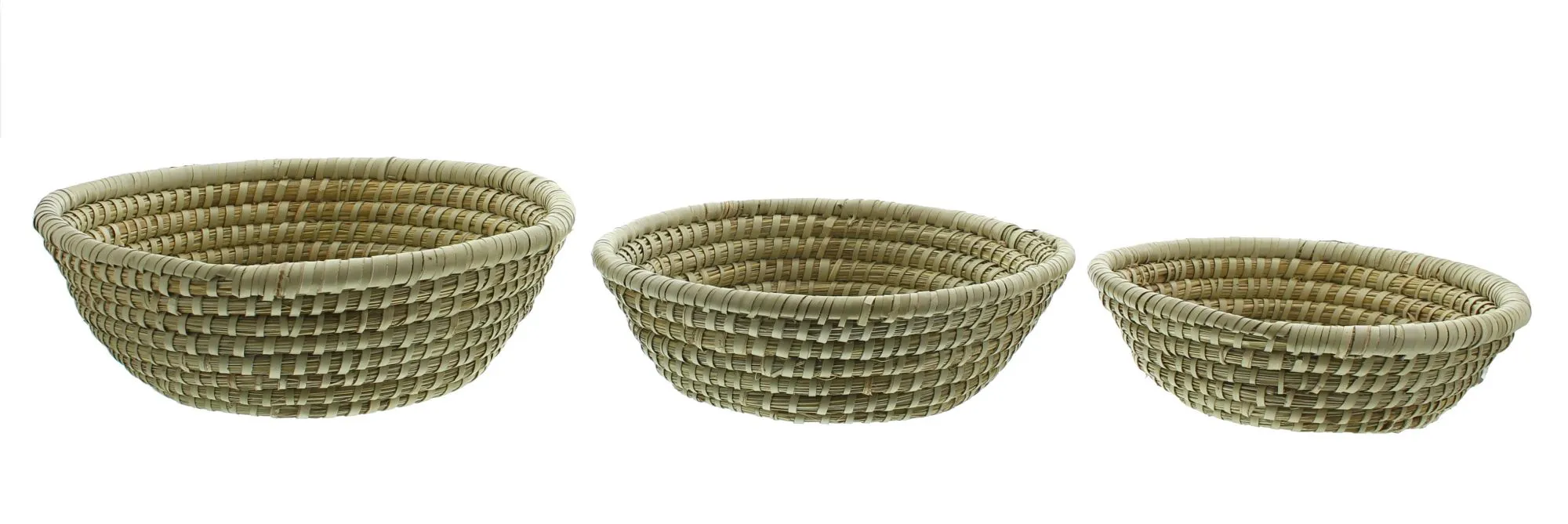 Schale "Natur", 3er Set  im Frank Flechtwaren Online Shop für Schalen kaufen
