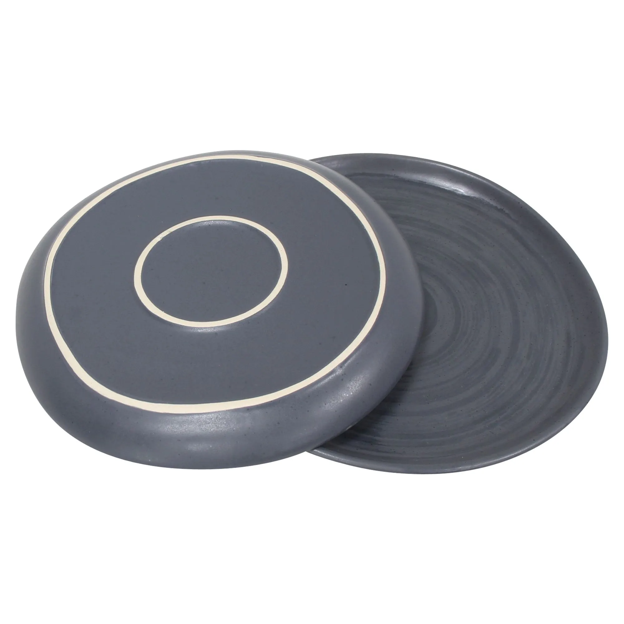 Teller "Circle", 2er Set  im Frank Flechtwaren Online Shop für Tischlein deck dich kaufen