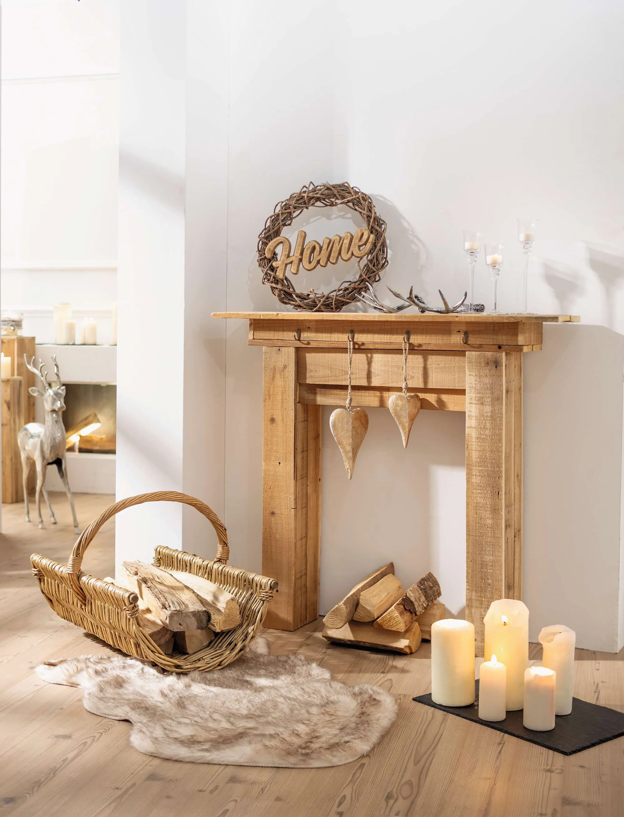 Holzkorb "Trend-Weide"  im Frank Flechtwaren Online Shop für Chalet kaufen