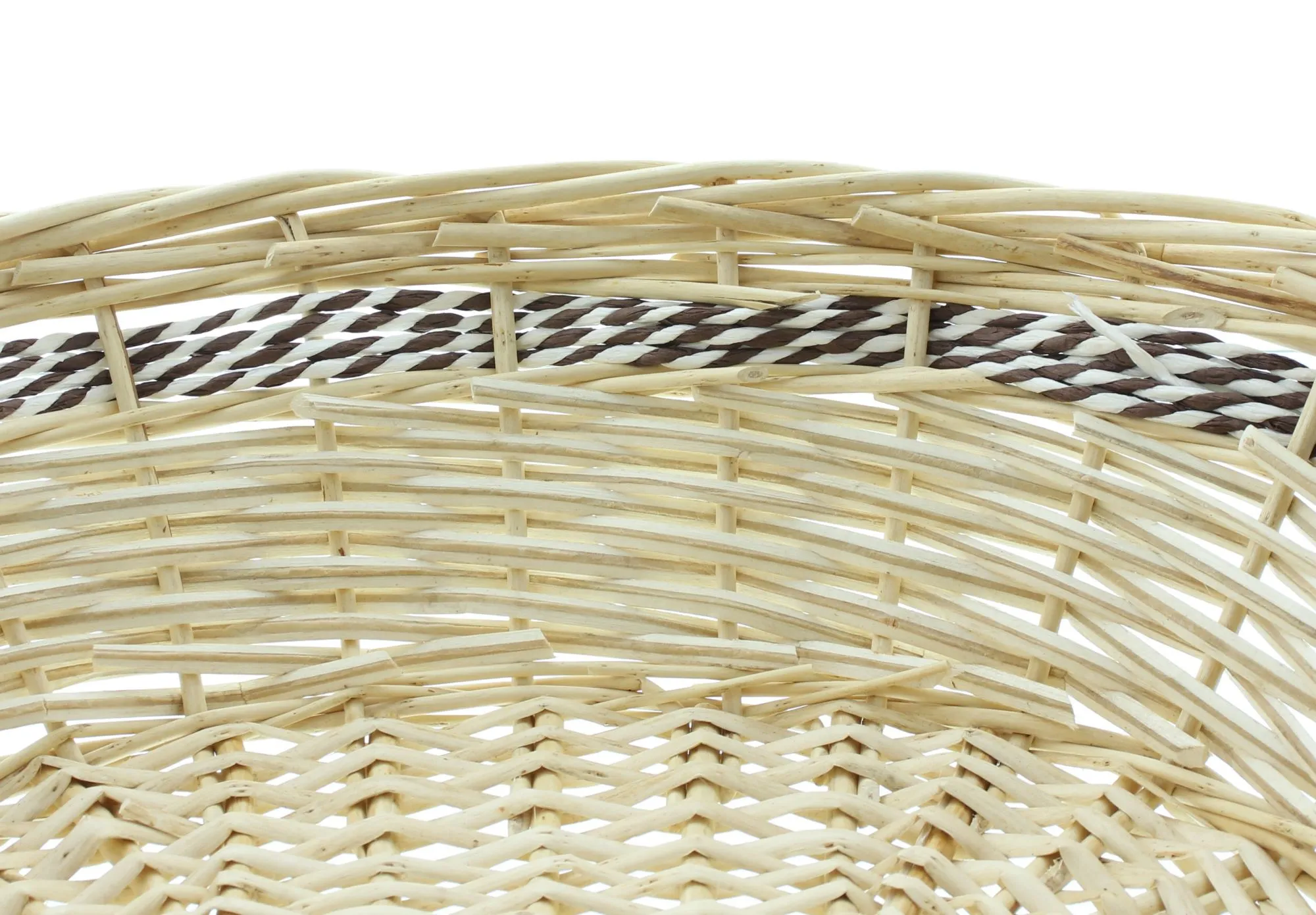 Schale "Papierschnurgeflecht", oval  im Frank Flechtwaren Online Shop für Schalen kaufen