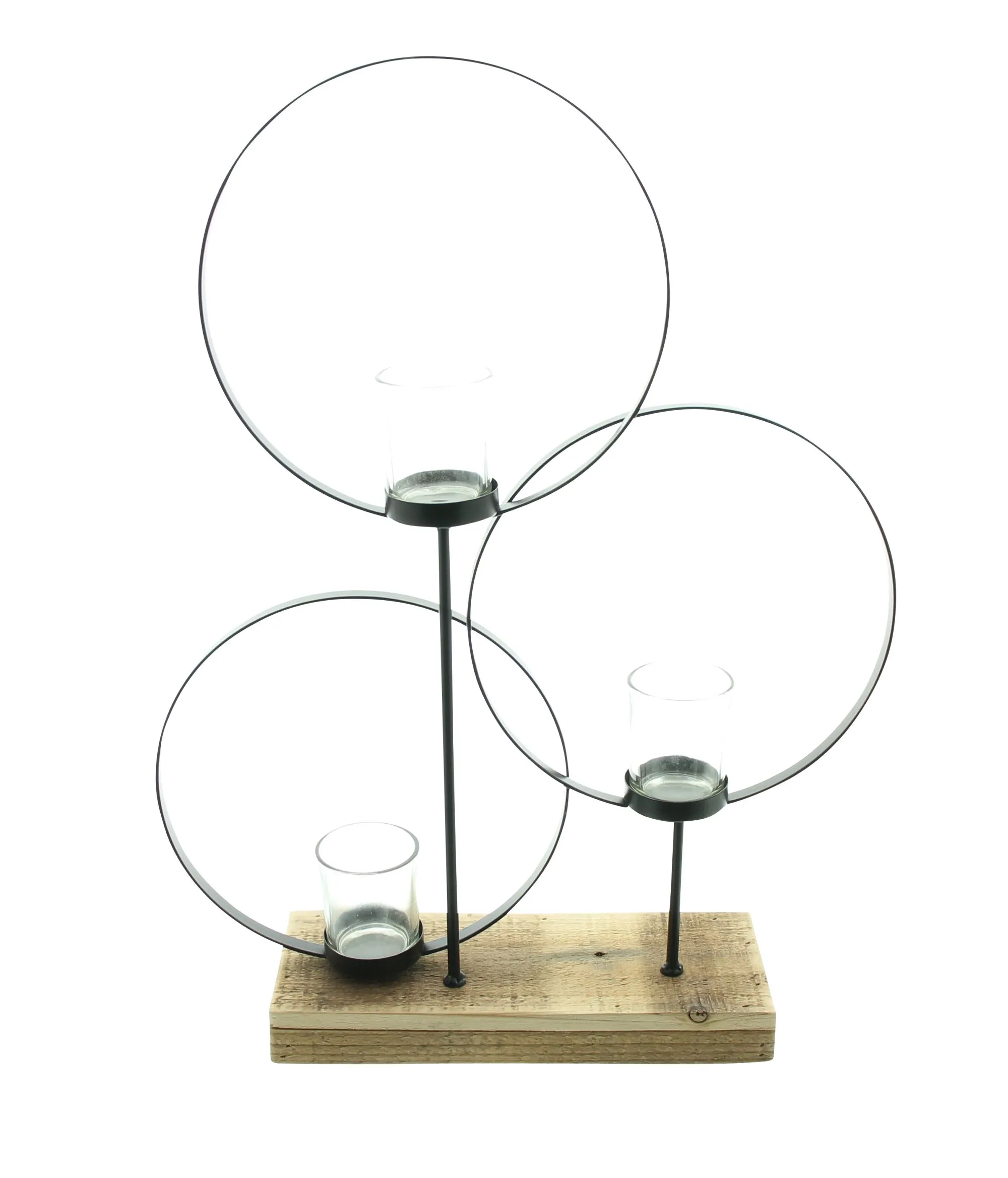 Windlicht "Kreise"  im Frank Flechtwaren Online Shop für Modern Living kaufen