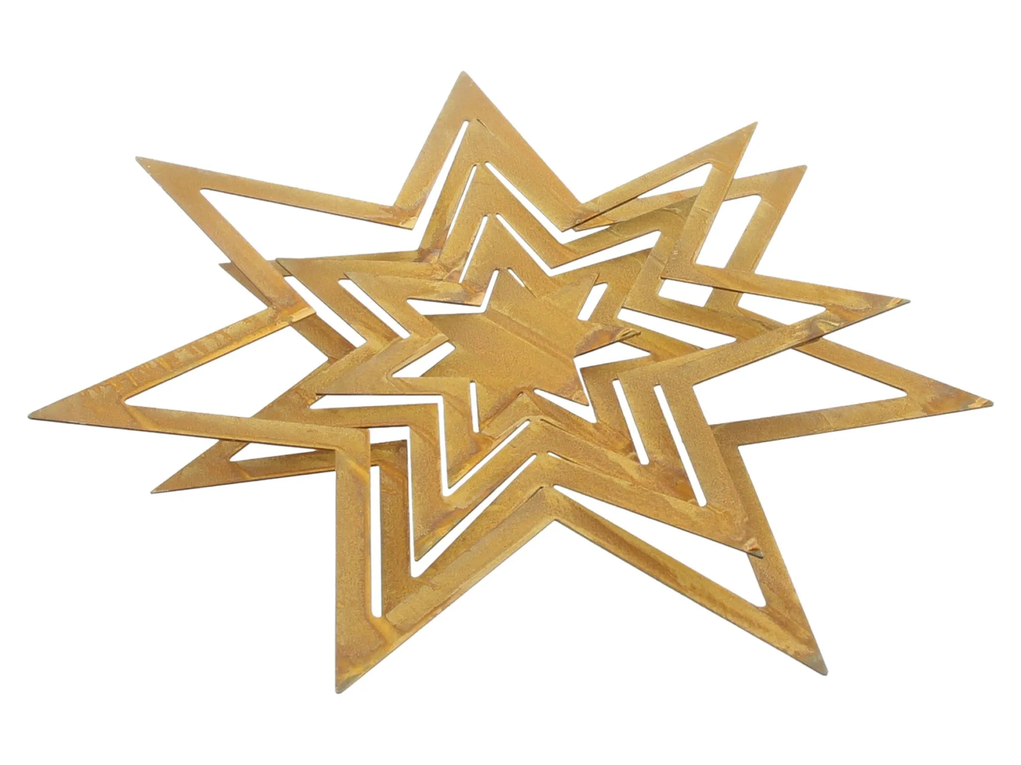 Sternhänger "Rost"  im Frank Flechtwaren Online Shop für Nordischer Winter kaufen