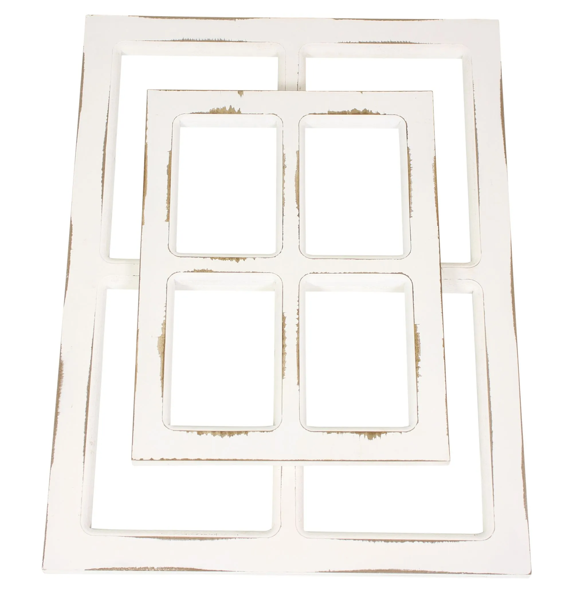 Dekofenster "Shabby", 2er Set  im Frank Flechtwaren Online Shop für Landhaus-Flair kaufen