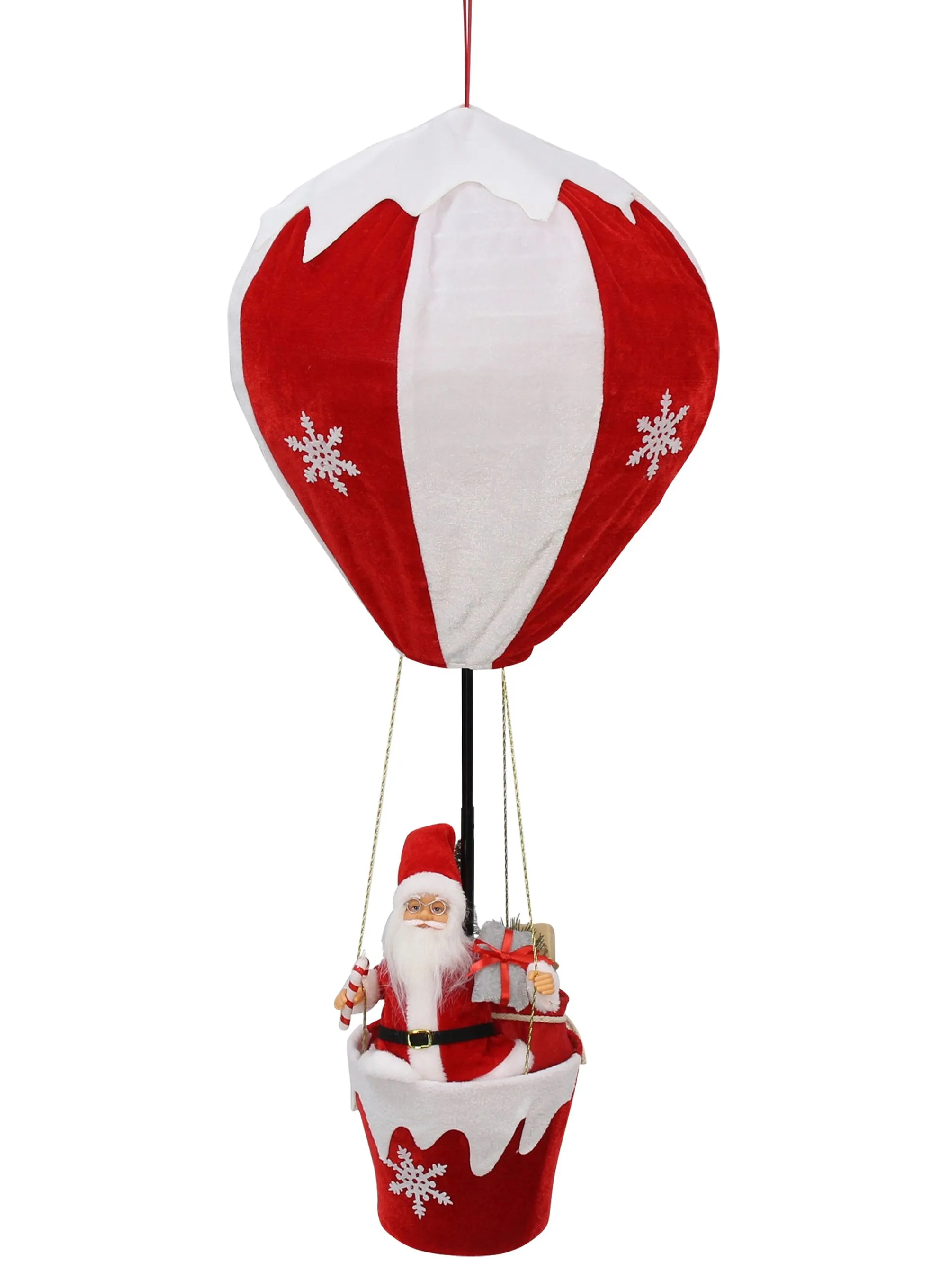 Heißluftballon "Santa"  im Frank Flechtwaren Online Shop für Dekohänger  kaufen