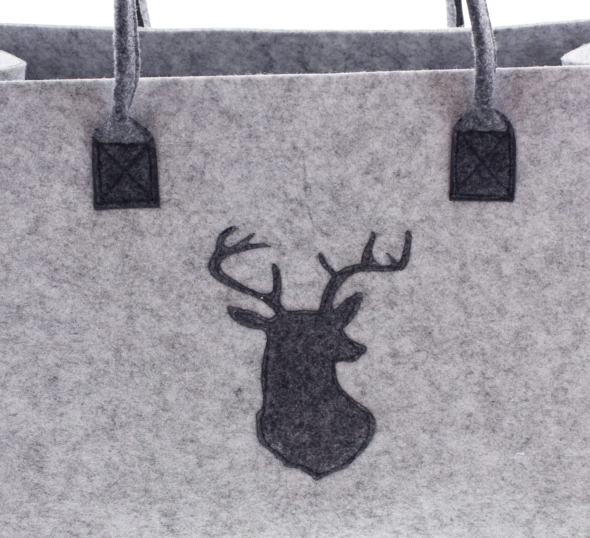 Filztasche "Hirsch"  im Frank Flechtwaren Online Shop für Geschenktaschen &amp; -säckchen kaufen