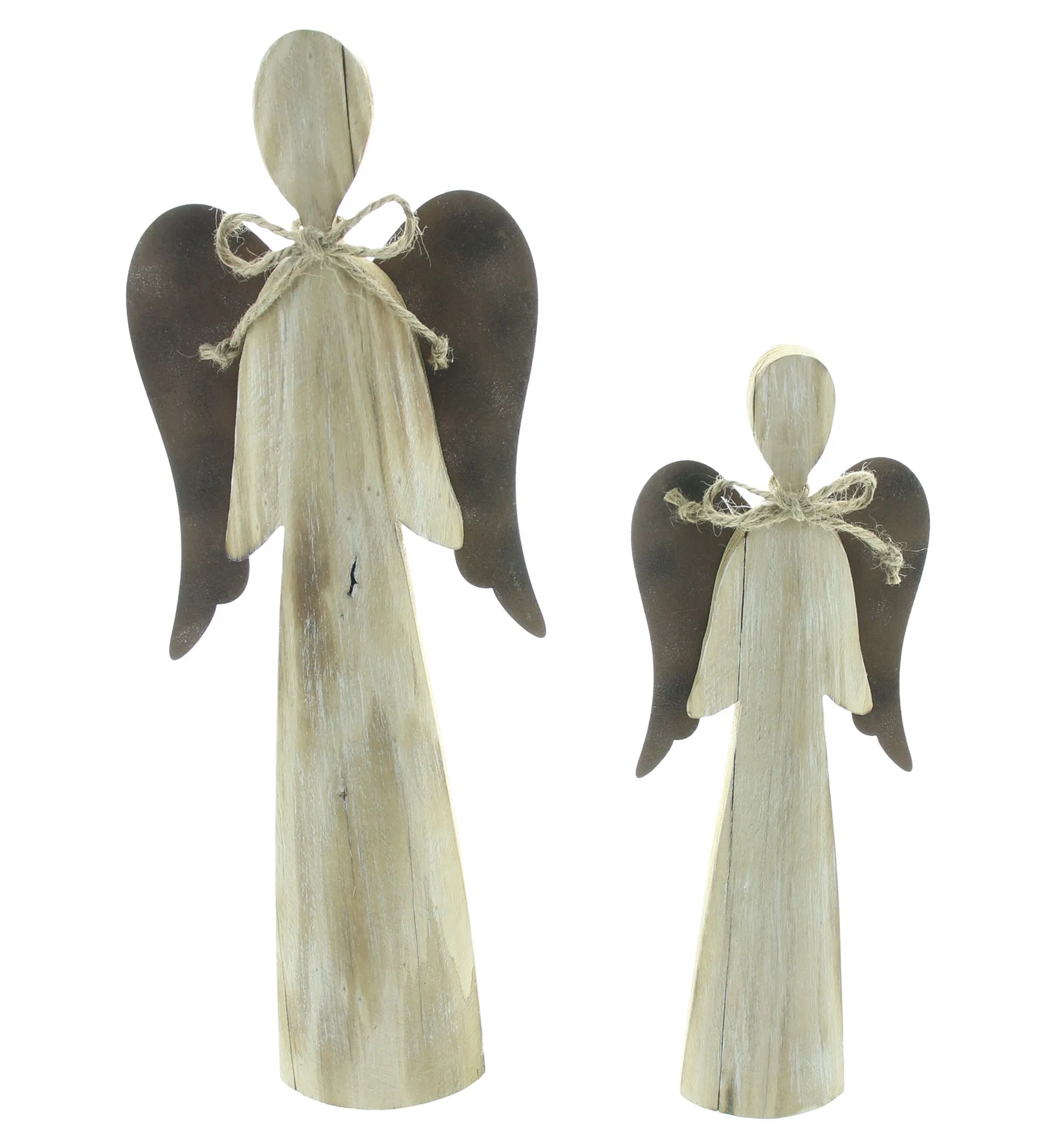 Figur "Himmelsbote", 2er Set  im Frank Flechtwaren Online Shop für Dekofiguren kaufen