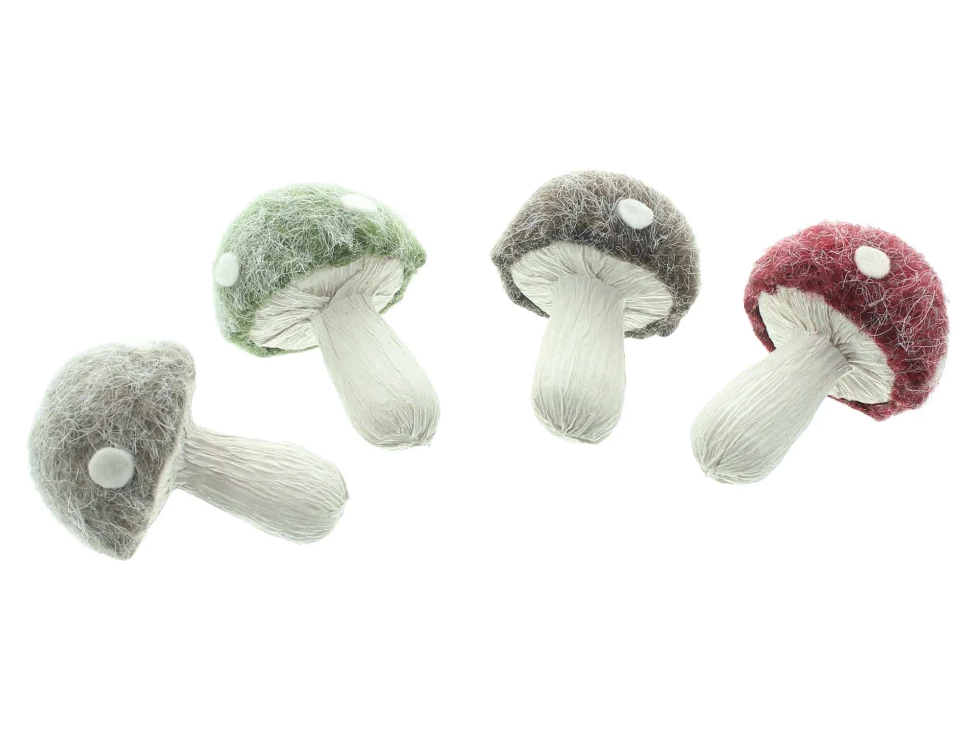Deko-Hänger "Pilzchen", 4er Set  im Frank Flechtwaren Online Shop für Herbstliche Dekohänger kaufen