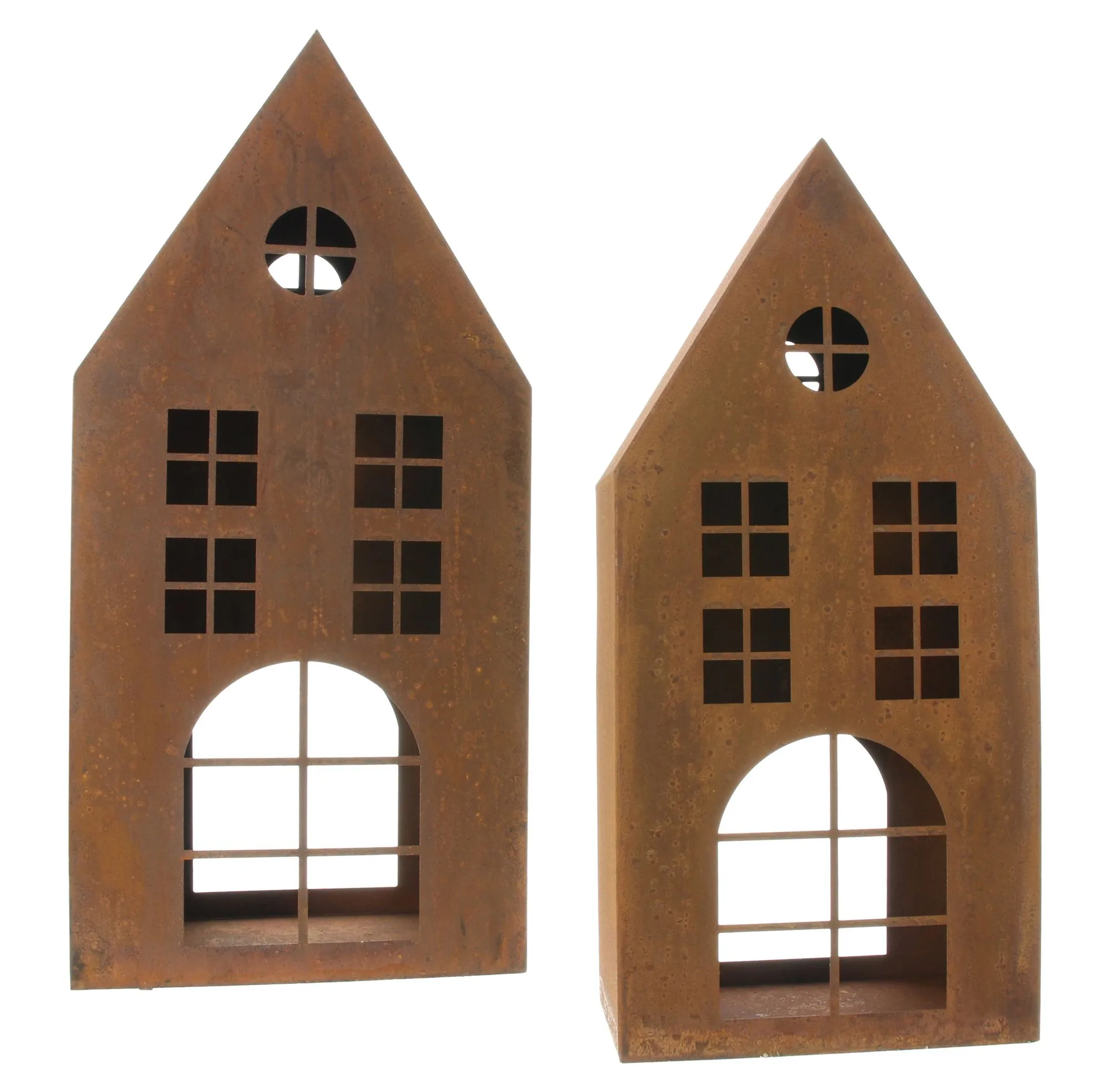 Haus "Rost", 2er Set  im Frank Flechtwaren Online Shop für Aus dem Häuschen kaufen