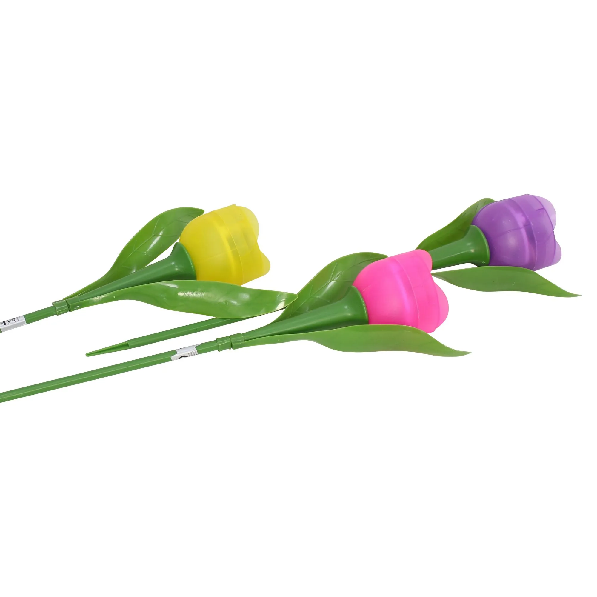 Solar-Deko "Tulpe", 3er Set  im Frank Flechtwaren Online Shop für Bunte Osterzeit kaufen