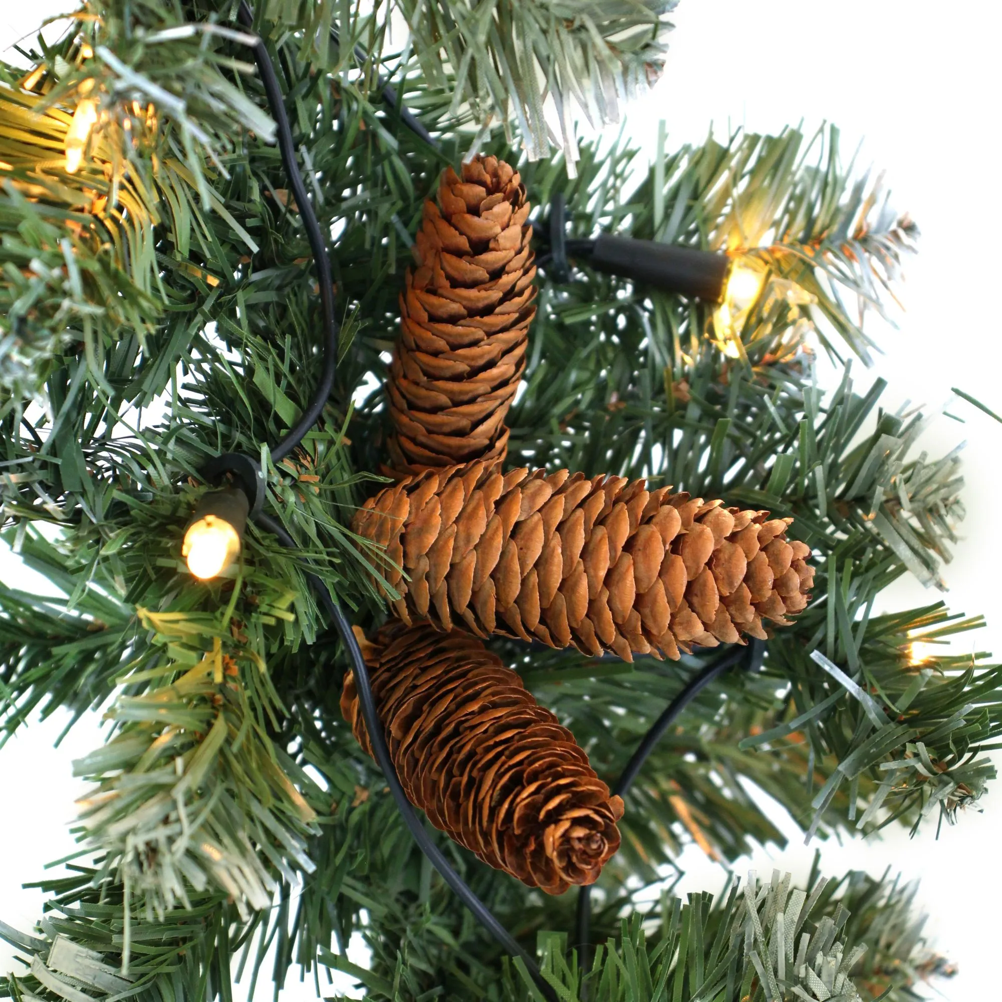 LED-Tannengirlande "Winterwald"  im Frank Flechtwaren Online Shop kaufen