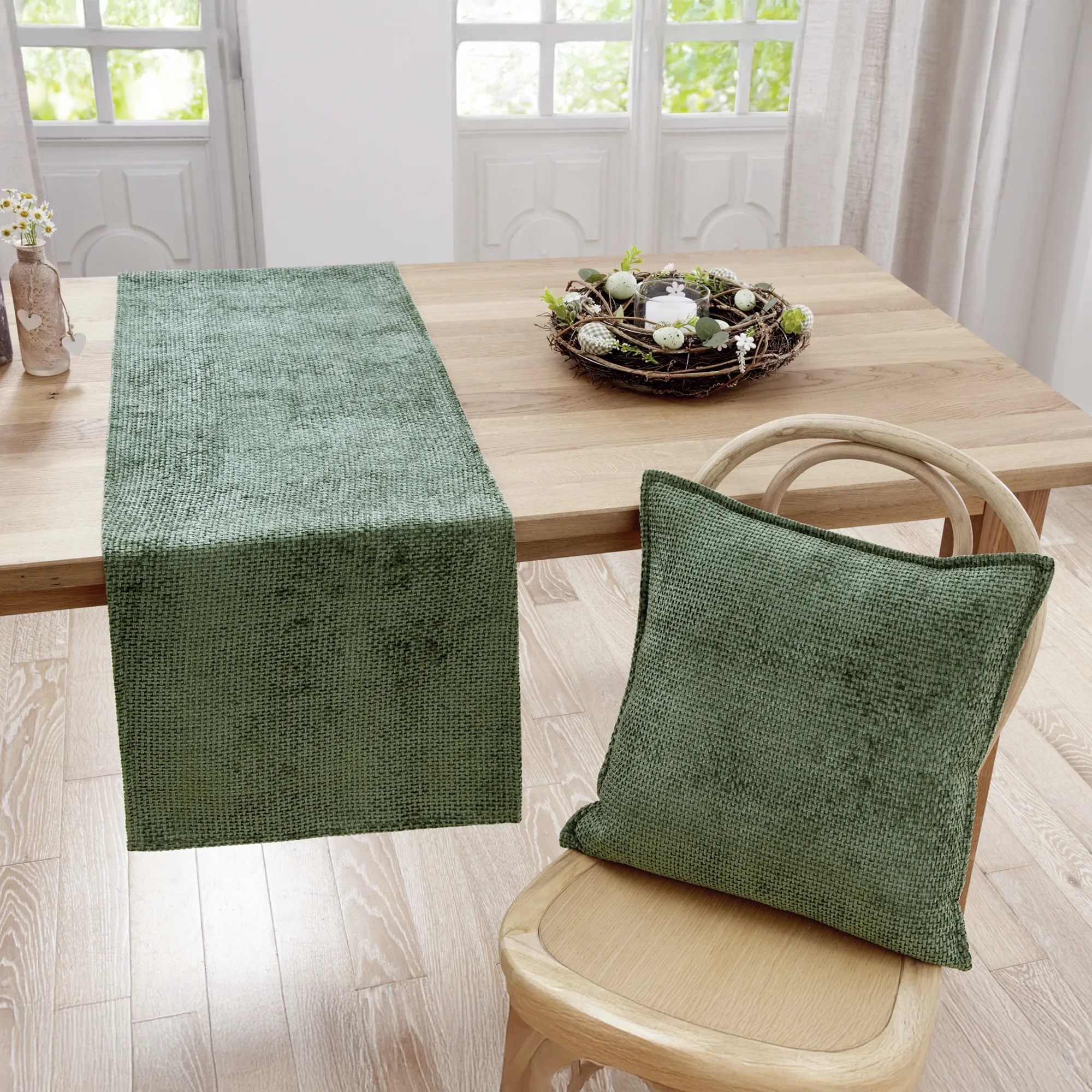 Tischläufer "Chenille"  im Frank Flechtwaren Online Shop für Tischläufer kaufen