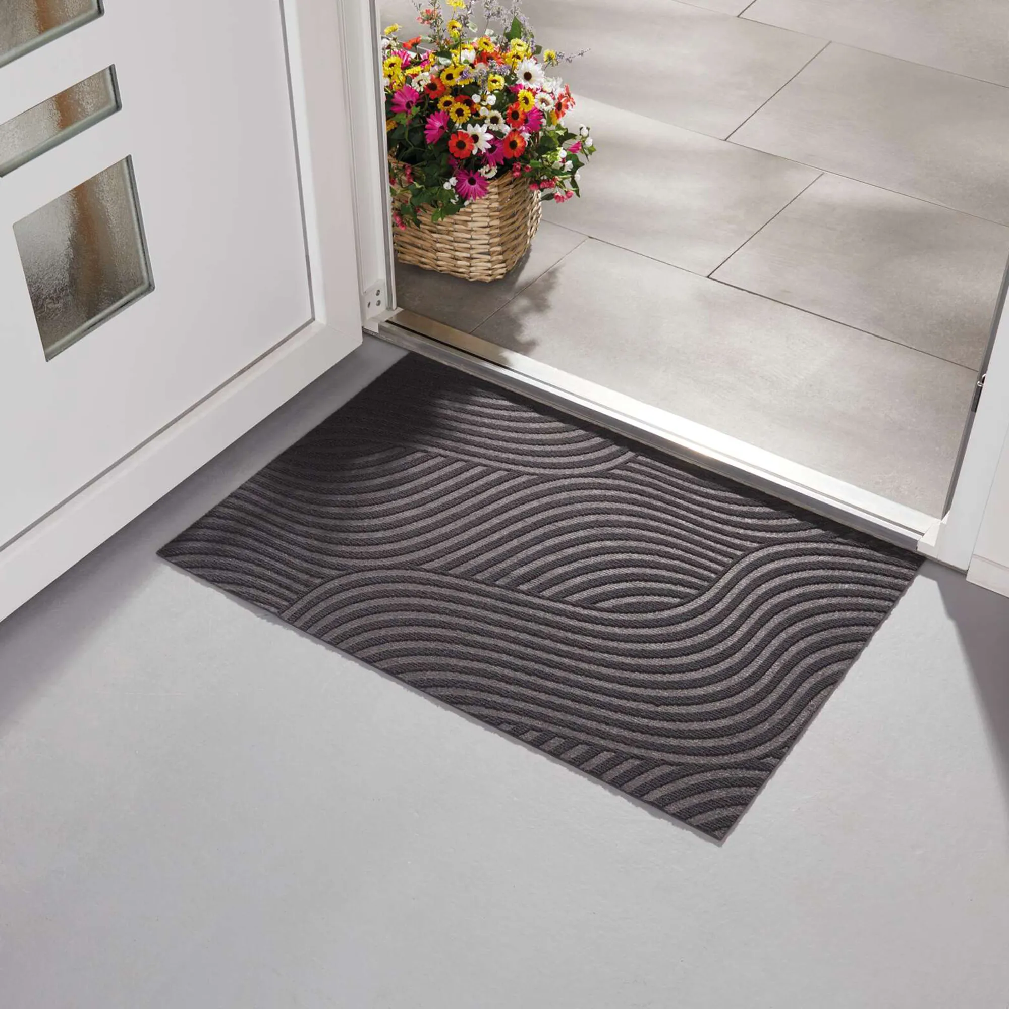 Bodenmatte "Waves"  im Frank Flechtwaren Online Shop kaufen