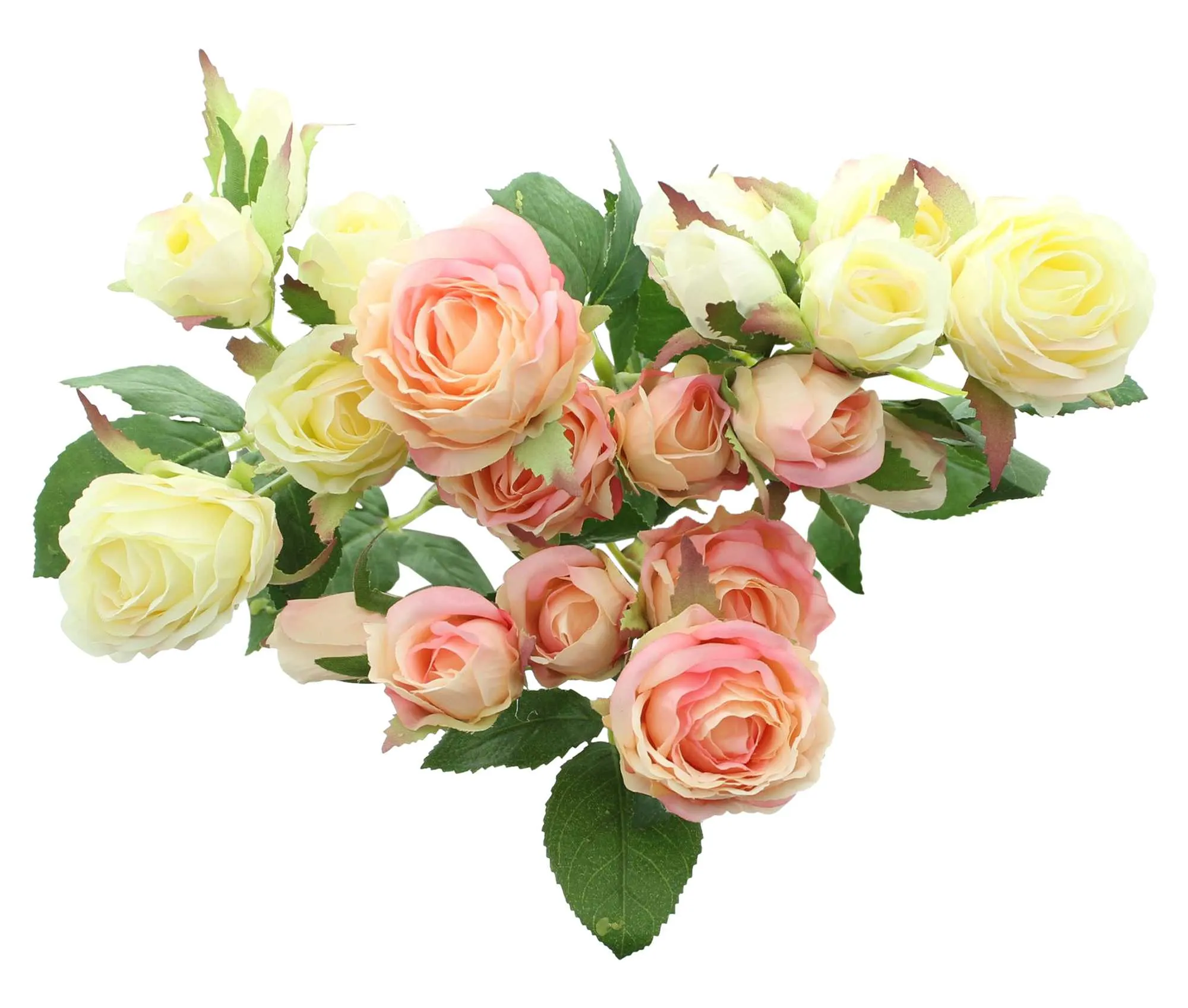 Kunstblume "Rosenliebe", 4er Set  im Frank Flechtwaren Online Shop für Kunstpflanzen kaufen