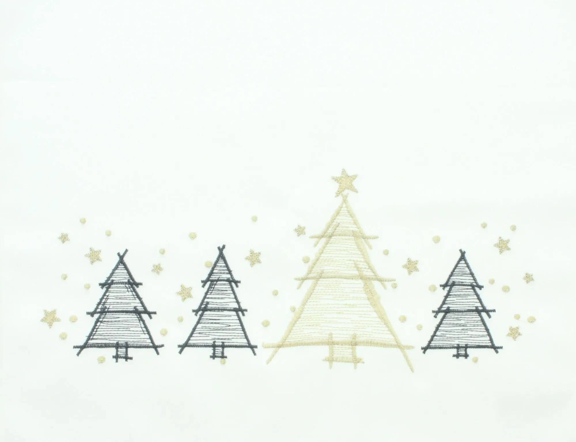 Tischläufer "Weihnachtsbäumchen"  im Frank Flechtwaren Online Shop für Weihnachtliche Tischwäsche kaufen