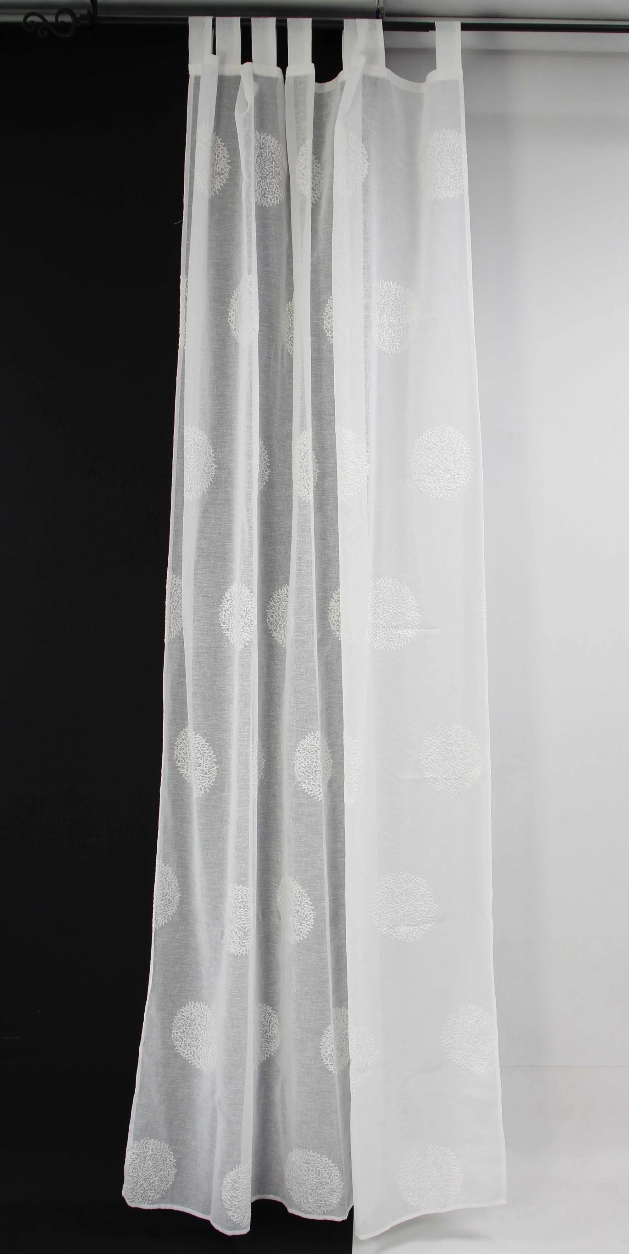 Vorhang "Modern Circles"  im Frank Flechtwaren Online Shop für Fenstervorhänge kaufen